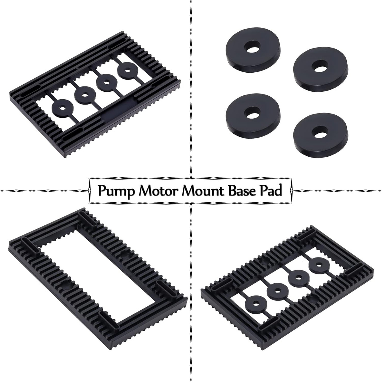 Introducing the wiggly, jiggly solution to your hot tub happiness – the CAL SPA Pump Vibration Pad! 

Are those vibrations from your spa pump turning your relaxation time into a dance party? Fear not, because this little marvel is here to groove with you! Made to perfection for Cal Spa hot tubs, it's like the spa's own personal dancing shoes.

Say goodbye to the pump rumble that makes your water ripple and your glass shiver. Our vibration pad is like a silent disco for your tub, ensuring peace and quiet while you soak away the stress. The only sound you'll hear is the symphony of bubbles and your sighs of contentment.

Easy to install, it's the party starter you didn't know your hot tub needed. So why not give your tub the best pair of dancing shoes it deserves with our Cal Spa Pump Vibration Pad? Your hot tub will thank you with soothing serenades and tranquil nights.