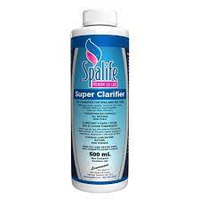 Crystal clear hot tub water every time
Say goodbye to cloudy water, oil, and scum buildup. Spa Life Super Clarifier 500ml is the ultimate weekly 4-in-1 treatment designed for hot tub owners who want consistently sparkling water without clogging their filters.
[Shop and order at Western tub and pool]


Discover the Spa Life difference
Clear cloudy water instantly
Don't let cloudy water ruin your relaxation. This powerful 4-in-1 formula coagulates tiny particles, making it easy for your filter to capture them and leaving your water sparkling clean.
Prevent oil and scum buildup
Keep your hot tub shell looking pristine. Regular use of Spa Life Super Clarifier prevents the buildup of organic contaminants like body oils, lotions, and cosmetics along the water line.
Protect your filtration system
Unlike some alternative brands, this specially formulated clarifier does its job efficiently without gumming up or clogging your filter cartridges, extending the life of your equipment.
The perfect replacement
Looking to switch from your current brand? Spa Life Super Clarifier is the ideal, highly effective replacement for other leading 4-in-1 hot tub clarifiers on the market.


Universally compatible with major hot tubs
Spa Life Super Clarifier 500ml is a universal water care solution, safe and highly effective for use with all major hot tub and swim spa brands, including:
Hot Spring Spas
Jacuzzi & Sundance Spas
Master Spas
Cal Spas
Marquis Spas
Dimension One Spas
Bullfrog Spas
Beachcomber Spas
Arctic Spas
It is also completely safe for use alongside all standard spa control systems, including Balboa Water Group, Gecko Alliance, HydroQuip, Waterway, and ACC Controls. Check here and our online catalogue or call for more details on compatibility.


Product specifications
Weight: 1.2 lbs
Dimensions: 2.5 × 2.5 × 7.75 in
Volume: 500ml
Brand: Spa Life (Lawrasons)


Unlock more value with Western Tub and Pool
Star loyalty program
We believe in rewarding our customers. Join our Loyalty Star Saver Program to earn points on your purchases and unlock exclusive rewards to use toward your future water care needs and replacement parts.
Hard to find part assistance
If you are struggling to find a specific replacement hot tub repair part, our experts are here to help. Check your part number if known, or send us pictures, the make and model of the hot tub, and the serial number. Send us an email to fixmytub@gmail.com or call 1-855-248-0777 for dedicated assistance.


Frequently asked questions
How often should I use Spa Life Super Clarifier?
For the best results, it is recommended to use Spa Life Super Clarifier as a weekly treatment to maintain sparkling, crystal clear water and prevent scum buildup.
Does this product clog hot tub filters?
No, the Spa Life Super Clarifier is specially formulated to gather fine particles without clogging your spa's filter, allowing your filtration system to run smoothly.
Do you offer help with hot tub maintenance?
Yes! Western Tub and Pool provides free home tutorials on spa, hot tub, and pool maintenance to ensure your water stays clean, comfortable, and safe.
How can I purchase this product or find other parts?
You can check here and our online catalogue or call us directly at 1-855-248-0777 for more information or assistance with these replacement hot tub repair parts and other spa parts.


Maintain a pristine hot tub all year round
[Shop and order at Western tub and pool]
