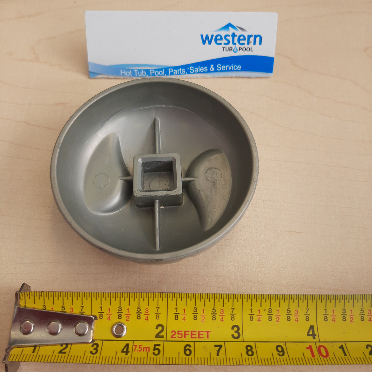 Jacuzzi Recycled Waterfall Valve Knob for J-400 Series (2006+)
   Are you looking for a replacement part for your J-400 series Jacuzzi hot tub? Look no further! Western Tub and Pool offers high-quality recycled parts, including the popular JACUZZI SPA WATERFALL VALVE KNOB.

  This valve knob is designed specifically for the J-400 series from 2006 onwards. It measures 3 inches across and is made from durable materials to ensure long-lasting use in your hot tub.

  But what exactly does the waterfall valve knob do? This essential part controls the flow of water through your hot tub's waterfall feature. Without it, you won't be able to adjust the water flow and enjoy the calming sound of cascading water.

   At Western Tub and Pool, we understand that hot tub repairs can be costly. That's why we offer recycled parts at a fraction of the cost of brand new ones. Not only does this save you money, but it also helps reduce waste and promote sustainability in the hot tub industry.

Our team carefully sources and refurbishes used Jacuzzi parts to ensure they are in excellent working condition before offering them for sale. You can trust our recycled parts to perform just as well as new ones, without breaking the bank.

In addition to the JACUZZI SPA WATERFALL VALVE KNOB, we also offer a wide range of other recycled Jacuzzi parts to help you repair and maintain your hot tub. From pumps and motors to control panels and jets, we have everything you need to keep your hot tub running smoothly.

So why wait? If you're in need of a replacement waterfall valve knob for your J-400 series Jacuzzi hot tub, choose the eco-friendly option with Western Tub and Pool's recycled parts. Contact us today to learn more or to place an order. Your hot tub will thank you! #

Keep your hot tub running smoothly with recycled Jacuzzi parts from Western Tub and Pool.