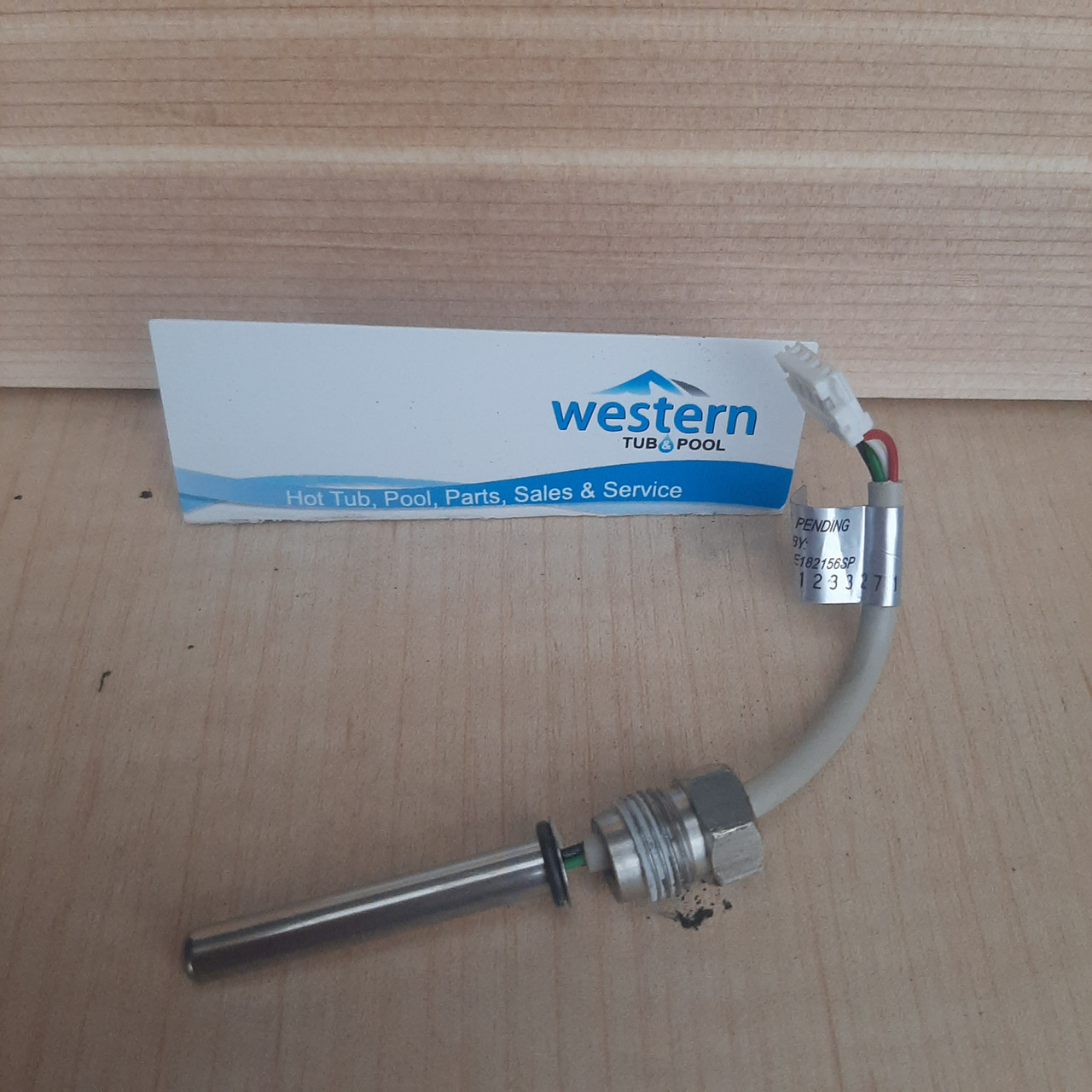 Restore Your Spa with the Official Gecko Temperature Probe
Get your hot tub heating accurately again with the genuine replacement sensor for In.xe and In.ye systems.
[Order Today at Western Tub and pool ]


Precision Parts for Your Heat.wav Assembly
When your spa isn't maintaining the right temperature, a faulty sensor is often the culprit. At Western Tub and Pool, we provide the exact replacement parts you need to get back to relaxing in no time.
Designed for Compatibility
This is the specific "long probe" sensor designed for later models of Gecko In.xe and In.ye control systems. It is engineered to fit perfectly within the Heat.wav heater assemblies found in lower control spa packs.
Accurate Temperature Regulation
Don't settle for generic parts that may not calibrate correctly. This genuine replacement ensures your system reads water temperature with precision, protecting your equipment and ensuring a comfortable soak.
Expert Support Available
Unsure if this is the right part for your specific tub? You don't have to guess. Our team at Western Tub and Pool is available to guide you through the selection process.


Frequently Asked Questions
Which specific systems does this probe fit?
This temperature probe is designed for the later versions of the Gecko In.xe and In.ye control systems. It is specifically compatible with the Heat.wav assemblies installed in the lower control spa packs.
Is this the long or short probe version?
This is the later long probe version and is compatiblle to replace the short older temperature probe.   
I am not sure if this is the problem with my spa. Can you help?
Absolutely. We specialize in replacement hot tub and spa parts. If you need assistance troubleshooting or verifying that this is the correct part for your repair, please give us a call at 1-855-248-0777.


Get your spa running perfectly again
Don't let a broken sensor leave you in the cold. Order your replacement Gecko In.xe / In.ye probe today or contact us for assistance.
[Call 1-855-248-0777]