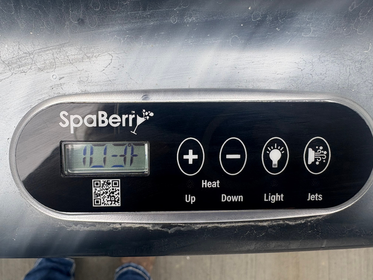 Spa Berry Tp200t Topside Control Overlay Sticker