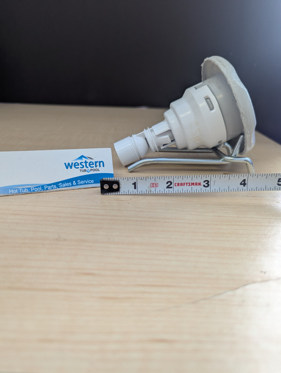 The Perfect Fit for Your Dynasty Spa
Upgrade your Dynasty Spa today with the Recycled Poly Storm Directional Jet Insert. This genuine replacement part delivers the powerful, targeted massage you've been missing, ensuring your spa experience is as relaxing as ever.

Restore Your Spa's Power
Don't settle for generic parts that don't perform. This recycled grey, 5-scallop face jet insert is specifically designed to work with your Dynasty Spa, providing a seamless replacement and restoring original functionality.

Simple, Secure Installation
Get your spa back to peak condition in minutes. The simple clip-in design allows for quick and easy installation without needing special tools or professional help. Just snap it in place and enjoy.

Key Features:
Product: Dynasty Spa Recycled Poly Storm Directional Jet Insert
Part #: 10580
Compatibility: Designed for Dynasty Spas
Installation: Easy clip-in design
Color: Grey with a 5-scallop face
Bring Your Spa Back to Life
Order your genuine Dynasty Spa replacement jet today and feel the difference.

Call us today: 1-855-248-0777