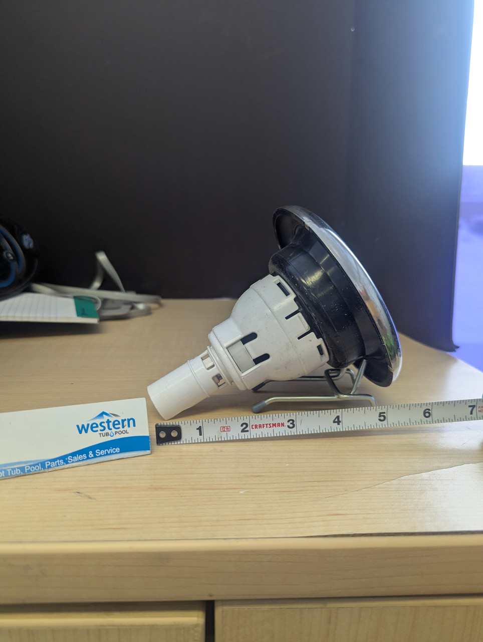 Revitalize your Spa experience with our genuine replacement Recycled Massage Jet Insert

Sustainable Luxury for Your Hot Tub
Your spa time should feel good in every way. Our Cal Spa Recycled Jet Insert with a 5" face offers a seamless replacement solution that doesn't compromise on quality or style. Engineered with a sleek stainless steel finish, this jet looks as good as it perform performs. This multi-nozzle massage style Cal Spa jet has several nozzles for the ultimate in relaxation.

Why Choose Our Recycled Jets?
Seamless Compatibility
Designed specifically for Cal Spas, this replacement jet insert features a 5" face and a secure clip-in mechanism for a perfect, hassle-free fit.

Durable Stainless Steel Design
Built to withstand heat and chemicals, the stainless steel face adds a modern touch to your spa while ensuring long-lasting durability.

How to Install Your New Jets
Remove the Old Jet: Gently rotate the existing jet insert counter-clockwise until it unclips from the housing.
Align the New Insert: Position your new Recycled Jet Insert into the empty housing.
Clip and Lock: Push in and rotate clockwise until you hear a click, securing the jet in place.
Revive Your Spa Today
Don't let worn-out jets ruin your relaxation. Upgrade to our Replacement Recycled Jet Insert for a superior massage experience.

Recycled from older Cal Spa hot tub. 

***While there may be minor wear and discoloration due to the product being recycled, rest assured that all our jets are in good condition with durable snap-in clips.

***Please note that the availability of this recycled part may vary based on stock. We strive to keep our inventory freshly rotated, so you can always find what you need. If this product is out of stock, please add it to your wish list to be notified when new stock arrives. 

Call us Today: 1-855-248-0777