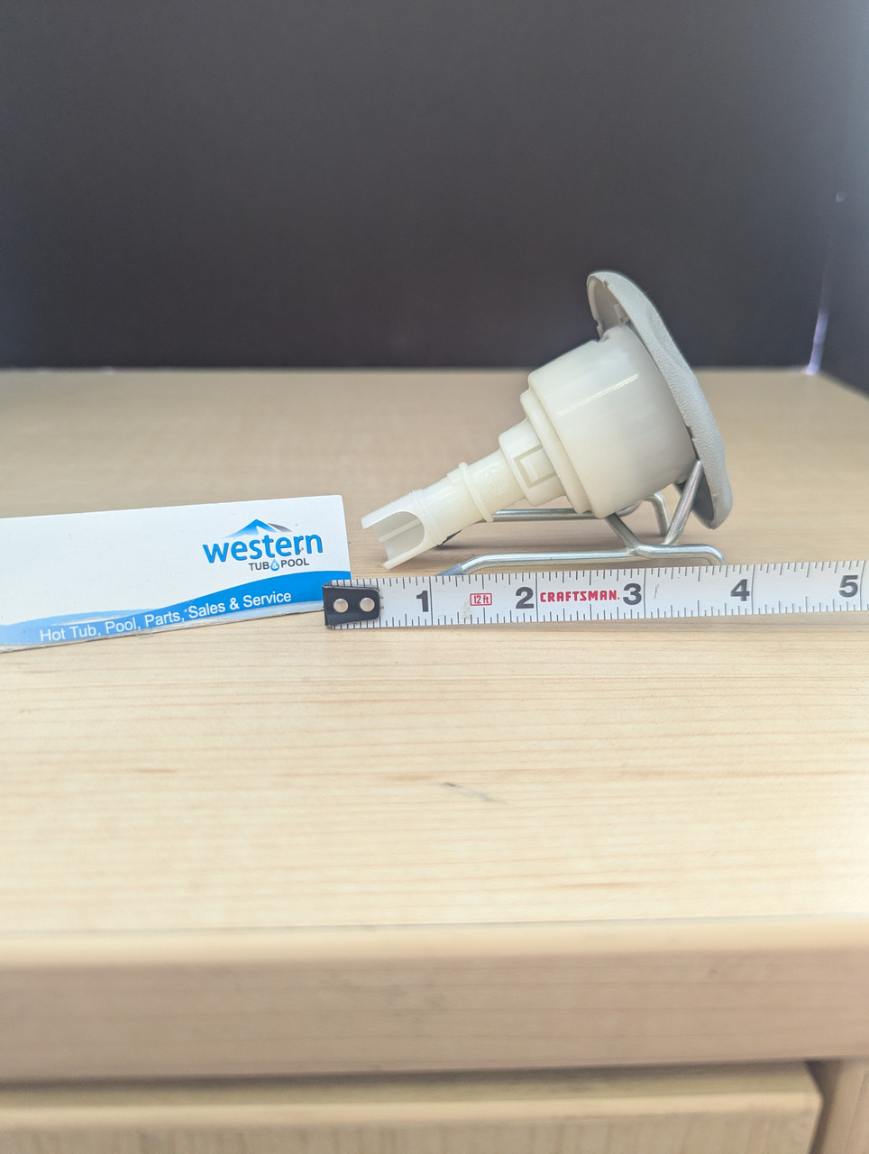 Improve Your Spa Experience Today!

Revitalize your hot tub with the Replacement Waterway Clip-In Mini Storm Directional 5 Scallop Grey Jet Insert by Dynasty.
This high-quality replacement jet provides a powerful, targeted swirling massage, ensuring you get the most out of every soak.

The Ultimate Jet Replacement for Your Dynasty Spa
Is a broken or worn-out jet diminishing your relaxation? It's time for an upgrade. The Replacement Dynasty Clip-In Mini Storm directional 5 Scallop grey Jet is designed for a seamless fit and superior performance, restoring your hot tub's hydrotherapy power.

Key Features:
Targeted Massage: The directional design allows you to aim the water flow precisely where you need it, perfect for soothing sore muscles and relieving tension.
Sleek, Modern Look: Featuring a sleek 5 scallop grey trim, this jet adds a touch of modern elegance to your spa's interior.
Perfect Fit: With a 2.5" face and a simple snap-in design, installation is quick and effortless. This replacement part is specifically designed by Waterway, ensuring compatibility and a secure connection.
Powerful Performance: As a mini storm jet, it delivers a focused and invigorating stream of water, transforming your hot tub into a personal hydrotherapy oasis.
Ready for a Better Soak?
Don't let a faulty jet keep you from the powerful massage and deep relaxation you deserve. This easy-to-install replacement part is the perfect solution to enhance your spa.

recycled from older Dynasty hot tubs
While there may be minor wear and discoloration due to the product being recycled, rest assured that all our jets are in good condition with durable snap-in clips.
***Please note that the availability of this recycled part may vary based on stock. We strive to keep our inventory freshly rotated, so you can always find what you need. If this product is out of stock, please add it to your wish list to be notified when new stock arrives. 

By properly maintaining your hot tub, you can ensure that it stays in top condition and provides you with a relaxing and enjoyable experience every time you use it. And by choosing recycled replacement parts, you can also do your part in promoting sustainability and reducing waste. 

 

Do you offer support for other hard-to-find parts?
Absolutely. Western Tub and Pool stocks a vast inventory of replacement hot tub repair parts. If we don't have it listed, give us a call—we can likely source it for you.

Need Help Finding the Right Part?
We know that identifying the exact replacement part for your spa can be difficult. At Western Tub and Pool, we specialize in hard-to-find parts.
1. Check Your Part Number: If you have the old jet, look for a part number stamped on the plastic.
2. Send Us a Picture: Not sure what you're looking at? Snap a photo and email it to us at fixmytub@gmail.com.
3. Call the Experts: Speak directly with our team at 1-855-248-0777 for immediate guidance.

Get Your Spa Running Like New
Don't settle for a lackluster soak. Order your replacement parts today or contact our experts for personalized help.