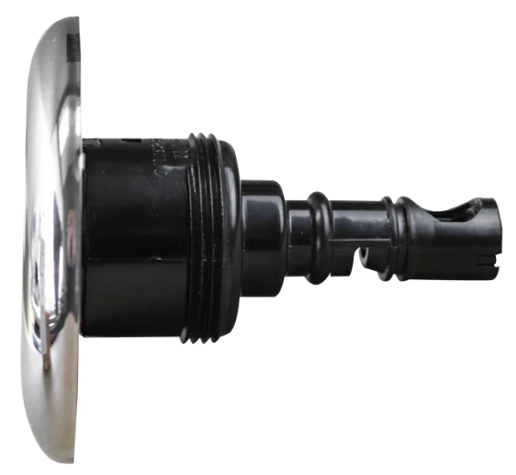 Upgrade your Canadian Spa Company hot tub today with the genuine Canadian Spa Company Black Ice Massage jet insert with black backing

Made from high-quality plastic, our Jets are built to last and withstand the harsh conditions of a hot tub environment. We understand the importance of longevity when it comes to hot tub accessories, which is why we've crafted these jets to ensure years of reliable performance. Plus, with their sleek design and easy-to-use functionality, our jets will seamlessly integrate with your hot tub's aesthetic, providing a more personalized spa experience in no time.

The Ultimate Jet Replacement for Your Spa
Is a broken or worn-out jet diminishing your relaxation? It's time for an upgrade. The Replacement Canadian Spa Company Black Ice massage jet insert with black backing is designed for a seamless fit and superior performance, restoring your hot tub's hydrotherapy power.  

Key Features:
Relaxing Massage: Designed to provide a soothing, consistent massage flow.
Sleek, Modern Look: Featuring a sleek stainless steel look trim, built to last and withstand the harsh conditions of a hot tub, this jet adds a touch of modern elegance to your spa's interior with the reliable performance you expect
Perfect Fit: With a 3" face, this jet is designed for the following Canadian Spa Company hot tub models: Okanagan Spa, Gander Spa, Granby Spa, Manitoba Spa, Muskoka Spa, Kelowna Spa, Cambridge Spa, London SE Spa, Burnaby Spa, Richmond Spa & Saskatoon Spa
Hassle-free Installation: These jets simply screw into place, allowing you to easily replace them without the need for professional assistance
Ready for a Better Soak?
Don't let a faulty jet keep you from the powerful massage and deep relaxation you deserve. This easy-to-install replacement part is the perfect solution to enhance your spa.

Do you offer support for other hard-to-find parts?
Absolutely. Western Tub and Pool stocks a vast inventory of replacement hot tub repair parts. If we don't have it listed, give us a call—we can likely source it for you.

Need Help Finding the Right Part?
We know that identifying the exact replacement part for your spa can be difficult. At Western Tub and Pool, we specialize in hard-to-find parts.
1. Check Your Part Number: If you have the old jet, look for a part number stamped on the plastic.
2. Send Us a Picture: Not sure what you're looking at? Snap a photo and email it to us at fixmytub@gmail.com.
3. Call the Experts: Speak directly with our team at 1-855-248-0777 for immediate guidance.

Get Your Spa Running Like New
Don't settle for a lackluster soak. Order your replacement parts today or contact our experts for personalized help