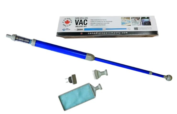 Keep your spa spotless with the pump action vacuum
The Canadian Spa Company Pump Action Spa Vacuum (KA10002) makes removing dirt and debris from your hot tub effortless. Keep your water crystal clear without the hassle of cords, batteries, or complicated hoses. Shop and order at Western tub and pool to get your spa ready for relaxation.
[Order Your Spa Vacuum Now]

Effortless cleaning for your hot tub or pool
Maintaining your spa should be as relaxing as using it. Our pump action spa vacuum provides a simple, highly effective way to extract sand, pennies, grit, and debris from the bottom of your tub.

No electricity or hoses required
Rely on a simple manual pumping action to create powerful suction. This means no dangerous electrical cords near the water and no heavy equipment to lug around.

Lightweight and easy to maneuver
Designed for user comfort, this vacuum reaches deep into the footwells and corners of your hot tub. It includes: leaf skimmer, slide-on brush, dual nozzles to tackle different types of debris, capturing everything inside a reusable filter bag and wall mount.

Dimensions and weights
Length: Extends up to approximately 60 inches to reach deep areas easily
Weight: Ultra-lightweight at just under 3 lbs for comfortable, one-handed operation
Materials: Durable, corrosion-resistant plastics and aluminum parts
Compatible with a wide range of models
The Canadian Spa Company Pump Action Spa Vacuum (KA10002) is highly versatile and used in many hot tub and spa models.

Are you looking for compatible controls or wondering if this vacuum is the perfect match for your setup? Check here and our online catalogue, or simply call our team for personalized assistance.

Hard-to-find product part assistance
Finding the exact replacement hot tub repair parts can be challenging, but we are here to help. If you are struggling to locate a specific part, check your part number if known. If you do not have the part number, send us pictures, the make and model of the hot tub, and the serial number.

Send your information in an email to fixmytub@gmail.com or call us directly at 1-855-248-0777. Our experts will track down exactly what you need.

Frequently asked questions
Does this vacuum require a filter system connection?
No. The pump action spa vacuum is a completely independent unit. It uses manual suction to pull water and dirt into its own internal filter chamber, meaning you do not need to attach it to your hot tub's filtration system.

How do I empty the debris?
Simply twist the main body of the vacuum to access the internal filter net. Rinse the net out with clean water, reattach the housing, and you are ready to clean again.

What if I need help finding other replacement parts?
Call us for more information or assistance with replacement hot tub repair parts, products, and other spa parts at Western Tub and pool 1-855-248-0777 or email us at fixmytub@gmail.com.

Where can I purchase this vacuum?
You can shop and order at Western tub and pool. We offer fast shipping and expert customer support for all your spa maintenance needs.

Ready for a cleaner hot tub?
Stop struggling with debris and get back to enjoying your spa. Order the Canadian Spa Company Pump Action Spa Vacuum today.
[Shop and order at Western tub and pool]