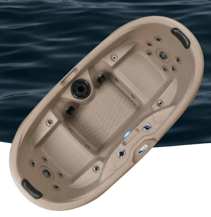 
The 2-Seater Hot Tub That Plugs Right In
Meet the compact, plug-and-play hot tub from Western Tub and Pool Cochrane. Just plug it into a standard 120v outlet, fill it up, and start soaking—no special wiring required.
[Call 587-333-2386 to order]

 

 

Big relaxation in a small package
Not everyone has room for a sprawling backyard spa—and you shouldn't have to. This 2-seater hot tub delivers powerful hydrotherapy in a footprint that fits patios, decks, and cozy backyards. It's the perfect way to unwind after a long day, without the cost or hassle of a full-sized model.

 

 

Why choose this hot tub?
Plug-and-play convenience
Runs on a standard 120v outlet, so there's no need for an electrician or expensive installation. Prefer more power? It also supports a 240v setup.

Powerful hydrotherapy
With a 22-jet configuration and a 2 BHP pump, you get deep, soothing massage that melts away tension and eases sore muscles.

Perfectly sized for two
Seating up to 2 adults, this spa is ideal for couples, small spaces, and anyone who wants a personal retreat at home.

Built-in extras
From an included ozonator to underwater LED lighting, ergonomic pillows, and a detachable tray, every detail is designed for your comfort.

 

 

Technical specifications
Feature

Details

Hydrotherapy Jets

22-Jet Configuration

Seating

Up to 2 Adults

Spa Dimensions

95″ x 52″ x 35″

Spa Volume

Approximately 190 USG

Ozonator

Included

Lighting

Underwater LED + LED Controls

Pump

2 BHP

Voltage

120v Plug & Play or 240v

Heater

1kw / 4kw

Unique Features

Multi-port Jets + Detachable Tray + Pillows

Cover

Vinyl Soft Cover included

 

 

How it works
1. Choose your setup
Decide between 120v plug-and-play or 240v for faster heating, then give us a call to place your order.

2. Plug it in and fill it up
Set your spa on a level surface, plug it into a standard outlet, and fill it with water.

3. Sit back and soak
Let the 22 jets do their work while you relax in your new backyard retreat.

 

 

Frequently asked questions
Do I need special wiring to run this hot tub?
No. The 120v plug-and-play option connects to a standard household outlet, so most customers can set it up without hiring an electrician. If you'd like faster heating, we also offer a 240v configuration.

How many people does it fit?
This spa comfortably seats up to 2 adults, making it perfect for couples or anyone with a smaller space.

What are the dimensions?
The spa measures 95″ x 52″ x 35″ and holds approximately 190 US gallons of water.

Is a cover included?
Yes. Every spa comes with a vinyl soft cover to help retain heat and keep your water clean between soaks.

How do I buy, trade in, or sell a hot tub?
Western Tub and Pool Cochrane makes it easy to buy, trade in, or sell. Just call us at 587-333-2386 and our team will walk you through your options.

 

 

Bring the spa home today
Ready to enjoy warm, soothing soaks in your own backyard? Shop and order at Western Tub and Pool Cochrane 587-333-2386.
[Call 587-333-2386 to order]