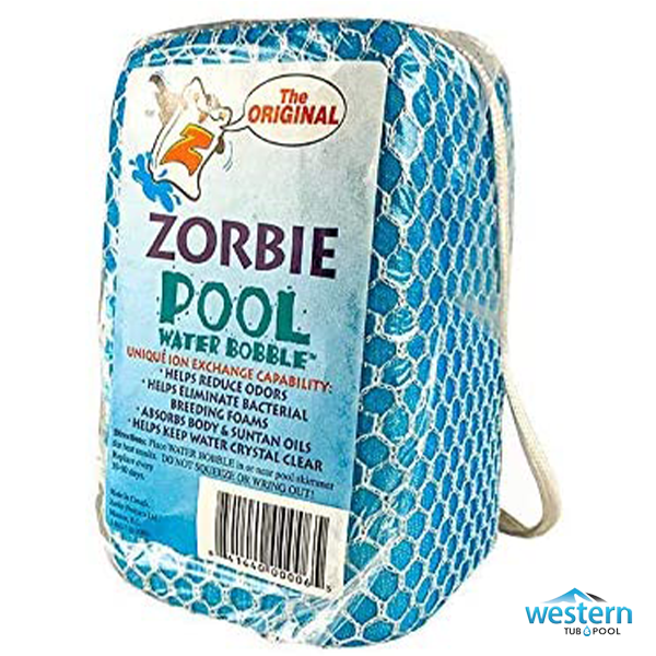 Front view of the Spa Zorbie Blue - Zorbie-2 with watermark