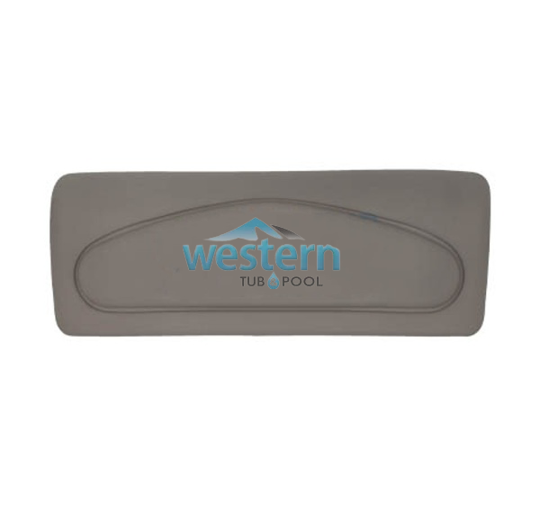 Front view of the Caldera Spa Replacement Lounge Headrest Pillow 2002 Plus 72593 - WAT72593. Western tub and pool 1-855-248-0777.