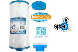 Replacement Filter Cartridge for InnovaSpa, Spa-Ô & Urbania Hot Tubs
Can't find the right filter cartridge for your InnovaSpa, Spa-Ô, or Urbania hot tub? You're not alone. These parts can be surprisingly hard to track down — but Western Tub and Pool has you covered. Shop and order at Western Tub and Pool, where we specialize in hard-to-find hot tub and spa replacement parts.
Part #105-0509 — Genuine Replacement Filter Cartridge for InnovaSpa, Spa-Ô & Urbania Spas
[Browse Our Online Catalogue] [Call Us: 1-855-248-0777]

What This Filter Cartridge Does
Your spa's filter cartridge is the heart of your water quality system. It traps debris, bacteria, oils, and contaminants before they can affect your water or damage your pump. A clean, functioning cartridge means cleaner water, better jet performance, and a longer-lasting spa.
This is the exact replacement cartridge used in InnovaSpa, Spa-Ô, and Urbania portable hot tub models. Using the correct filter cartridge — matched to your make and model — ensures your spa continues to run safely and efficiently, season after season.


Part Numbers & Specifications
Original InnovaSpa Part Number
InnovaSpa Original: #105-0509
Compatible Aftermarket Equivalents
If the original cartridge is not available, the following aftermarket options are direct replacements:
Brand
Dimensions
Part Number
Pleatco
4 ¾" x 9 ¾"
PGS25P4
Unicel
4 ⅝" x 9 ¾"
4CH-24
Filbur
4 ⅝" x 9 ¾"
FC-0131
Important Note for Stream Model Owners: The InnovaSpa Stream requires two (2) filter cartridges (#105-0509). Make sure to order a pair when replacing your filters.

Compatible Hot Tub Models
This filter cartridge is compatible with the following InnovaSpa, Spa-Ô, and Urbania hot tub models:
InnovaSpa Models
InnovaSpa Fantom — 4–5 seats, 20 jets, 1,174 L
InnovaSpa Storm — 5–6 seats, 20 jets, 1,000 L
InnovaSpa Stream — 5 seats, 32 jets, 1,250 L (requires 2 cartridges)
InnovaSpa Monsoon — 4–5 seats, 24 jets, 1,000 L
InnovaSpa Blizzard
Spa-Ô Models
Spa-Ô portable spa series (manufactured by Innovaplas / Lumi-O)
Urbania Models
Urbania Premium 110-16
Urbania Premium 220-16
Not sure if your model is listed? Call us at 1-855-248-0777 or email fixmytub@gmail.com with your make, model, and serial number and we'll confirm compatibility before you order.


Why Replacing Your Filter Matters
A neglected filter cartridge doesn't just affect water clarity — it puts strain on your pump, increases chemical usage, and can lead to costly repairs down the line. Here's what you need to know:
Expected filter lifespan: Approximately 2 years, depending on usage frequency
Cleaning frequency: Remove and rinse your cartridge at least twice per month
Pro tip: Keep a second cartridge on hand so you can swap in a clean one while the other dries — this is the most effective way to maintain water quality without interruption
Drain and refill schedule: Every 1 to 3 months, depending on how often the spa is used. Replace the filter cartridge at every drain

How to Replace Your Filter Cartridge
Step 1: Locate the Filter
The filter cartridge is located on the side of your spa, behind the filter cover.
Step 2: Remove the Old Cartridge
Remove the filter cover, then turn the cartridge counter-clockwise to release it.
Step 3: Rinse the Housing
Before installing the new cartridge, rinse out the filter housing with clean water.
Step 4: Insert the New Cartridge
Place the new cartridge into the housing and turn it clockwise to secure it firmly in place.
Step 5: Replace the Cover
Reattach the filter cover and ensure it is seated properly before restarting your spa.
First fill tip: When filling your spa for the very first time after a filter change, remove the cartridge and insert your garden hose directly into the filter opening. This pushes air out of the pump lines and makes it much easier for your system to prime.

Frequently Asked Questions
What is the original part number for the InnovaSpa filter cartridge?
The original InnovaSpa replacement filter cartridge part number is #105-0509. If this part is out of stock, compatible aftermarket replacements include the Pleatco PGS25P4, Unicel 4CH-24, and Filbur FC-0131.
How often should I replace my hot tub filter cartridge?
Under normal use, a filter cartridge lasts approximately 2 years. However, you should clean it at least twice a month and replace it whenever you notice reduced water flow, cloudiness, or visible deterioration of the filter media.
Can I use my spa while the filter is being cleaned?
Yes — this is exactly why we recommend keeping two cartridges. Swap in your clean, dry cartridge while you wash and dry the other one. Never run your spa without a filter cartridge installed, as this can damage your pump.
My model isn't on the list. Can you still help?
Absolutely. Western Tub and Pool specializes in hard-to-find spa parts. If your model isn't listed, contact us directly — our team can help you identify the correct part based on your spa's make, model, and serial number. Email a photo of your existing filter and your spa's serial number plate to fixmytub@gmail.com and we'll track down the right part for you.
Do you ship across Canada and the US?
Yes. Contact us directly to confirm availability and shipping options for your location. Browse our full catalogue online or call us for assistance.
What happens if I use the wrong filter cartridge?
Using an incorrectly sized cartridge can lead to poor filtration, increased pressure on the pump, and potentially voided warranty coverage. Always verify your part number before purchasing. If you're unsure, we're here to help.

Can't Find Your Part? We Can Help.
Western Tub and Pool is your trusted source for hard-to-find hot tub and spa replacement parts. If you're not sure which filter cartridge fits your spa, or if your model isn't listed above, don't guess — reach out and let our team do the legwork for you.
To get the right part, have the following ready:
Your spa's make and model (e.g., InnovaSpa Stream, Urbania Premium 110-16)
Your serial number (usually found on a label on the outside of the spa cabinet)
Your existing part number, if known
A photo of the current filter and the filter housing area, if possible
Send all of the above to fixmytub@gmail.com and we'll confirm the correct part and availability right away.

Shop and Order at Western Tub and Pool
Browse our full selection of InnovaSpa, Spa-Ô, Urbania, and other hard-to-find spa replacement parts in our online catalogue. Whether you need a filter cartridge today or are planning ahead for maintenance season, we stock the parts that other suppliers don't carry.
Western Tub and Pool
Phone: 1-855-248-0777
Email: fixmytub@gmail.com
[Shop Our Online Catalogue] [Call to Order: 1-855-248-0777]