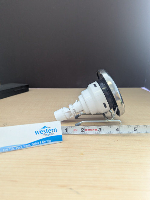 Revitalize your hot tub with the Replacement Waterway Clip-In Mini Storm Directional Jet Insert with sleek stainless steel trim
This high-quality replacement jet provides a powerful, targeted massage, ensuring you get the most out of every soak.

The Ultimate Jet Replacement for Your Spa
Is a broken or worn-out jet diminishing your relaxation? It's time for an upgrade. The Replacement Clip-In Mini Storm Directional Jet by Waterway is designed for a seamless fit and superior performance, restoring your hot tub's hydrotherapy power.

Key Features:
Targeted Massage: The directional design allows you to aim the water flow precisely where you need it, perfect for soothing sore muscles and relieving tension.
Sleek, Modern Look: Featuring a stylish black and stainless steel (SS) trim, this jet adds a touch of modern elegance to your spa's interior.
Perfect Fit: With a 3.5" face and a simple snap-in design, installation is quick and effortless. This replacement part is specifically designed by Waterway, ensuring compatibility and a secure connection.
Powerful Performance: As a poly storm jet, it delivers a focused and invigorating stream of water, transforming your hot tub into a personal hydrotherapy oasis.
Ready for a Better Soak?
Don't let a faulty jet keep you from the powerful massage and deep relaxation you deserve. This easy-to-install replacement part is the perfect solution to enhance your spa.

For expert advice or to place your order, call us today.

[Call us now at 1-855-248-0777]