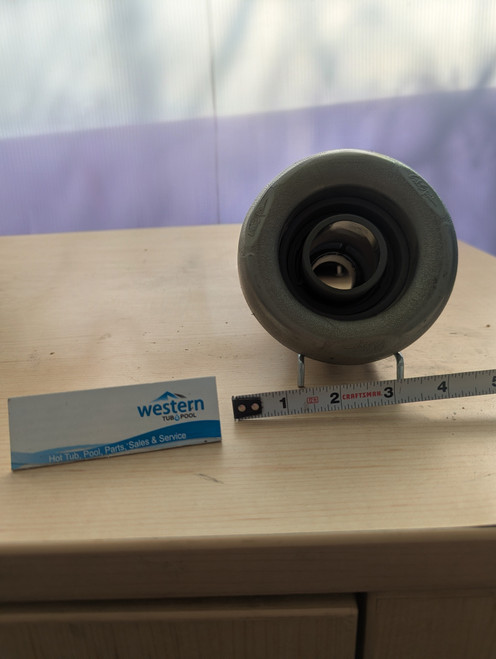 Transform your hot tub experience with our Recycled Cal Spa Threaded Whirlpool Jet Insert—eco-friendly performance meets premium quality.

This isn't just any jet insert. Carefully reclaimed from older spas,this jet delivers powerful, adjustable water flow and the distinctive grey textured face adds a sleek, modern touch to your spa's interior.



Why choose our recycled jet insert?
Perfect Cal Spa compatibility
Designed specifically for Cal Spa models, this Waterway-compatible jet insert ensures seamless installation and reliable performance.

Eco-conscious choice
By choosing a recycled jet insert, you're giving quality components a second life and keeping functional parts out of landfills—without compromising on quality.

Refined aesthetic
The grey textured face brings a contemporary, sophisticated look to your spa while maintaining durability and resistance to wear.



**While there may be minor wear and discoloration due to the product being recycled, rest assured that all our jets are in good condition.

***Please note that the availability of this recycled part may vary based on stock. We strive to keep our inventory freshly rotated, so you can always find what you need. If this product is out of stock, please add it to your wish list to be notified when new stock arrives. 

Call us today: 1-855-248-0777