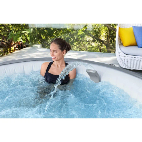 Take Your Hot Tub Experience to the Next Level with SaluSpa LED Waterfall

Are you looking for a way to elevate your hot tub experience? Look no further than the SaluSpa® Soothing LED Spa Waterfall! This amazing attachment is compatible with all Bestway® AirJet™ & AirJet Plus™ spas, and adds a whole new level of relaxation to your soak.

The Benefits of LED Lighting
One of the standout features of the SaluSpa® LED Waterfall is its multi-color LED light. This not only adds a beautiful ambience to your hot tub, but it also has some great benefits for your well-being. LED lights have been shown to improve mood and reduce stress, making your hot tub experience even more relaxing and rejuvenating. The light also alternates between 7 colors, creating a stunning visual display that will enhance the atmosphere of your spa.

Enjoy the Soothing Sound of Cascading Water
In addition to the LED light, the SaluSpa® LED Waterfall also features a unique angled design that allows water to cascade down into your hot tub. The sound of running water has a calming effect and can help soothe your mind and body. With the waterfall attachment, you can enjoy this soothing sound for up to two hours while you soak in your spa.

Durable and Easy to Use
The LED light and waterfall are both protected by an IP66 waterproof rating, which means they can withstand powerful streams of water and everyday dust. This makes it a long-lasting addition to your hot tub that you can enjoy for many seasons to come. Plus, setting up the LED Waterfall is a breeze with its magnetic attachment system, and all it takes is 3 AAA batteries (not included) to get started.

Conclusion
Upgrade your hot tub experience with the SaluSpa® LED Waterfall. The combination of soothing LED lighting and the sound of cascading water will take your relaxation to a whole new level. Don't wait any longer, get yours today and experience the ultimate oasis in your own backyard. So why not treat yourself or a loved one to this luxurious addition to your hot tub? You won't be disappointed! With the SaluSpa® LED Waterfall, you can create a tranquil and serene atmosphere in your hot tub for the ultimate spa-like experience. Order yours now and start enjoying the benefits of LED lighting and the soothing sound of cascading water in your own private oasis!