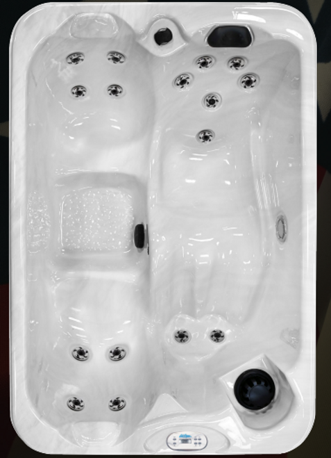 Balboa bronze Package- 4.5 x 6.5 (seats 3 , 1 pump , 16 jets ) plug and play 120v or 240v (PPZ-516L)
The Balboa bronze Package 4.5 x 6.5 hot tub is the perfect addition to any backyard or patio. With its compact size, it can easily fit into smaller spaces while still comfortably seating up to three people . It features one pump and sixteen jets, providing a relaxing and rejuvenating spa experience.
One of the standout features of this hot tub is its plug and play design, allowing for easy installation without the need for additional wiring or plumbing. You can simply plug it into a standard 120v outlet or convert it to 240v for faster heating upgrade option .
But don't be fooled by its compact size, as this hot tub packs a punch with its impressive jet system. The sixteen jets are strategically placed throughout the tub to target different muscle groups, providing a full-body massage experience.
In addition to its powerful jets, this hot tub also comes equipped with LED lighting adding to the overall relaxation and ambiance of your spa experience. The LED lights can be easily controlled with a touch of a button, allowing you to set the mood for any occasion.
So why wait? Bring home this Great patio hot tub today and transform your backyard into your own personal oasis. With its compact size, powerful jets, and added optional features, you'll never want to leave the comfort of your own home.
Patio Balboa / PPZ Balboa
Model Name PZ- Balboa PPZ Balboa
Part Number PPZ-516L
Seating Capacity 4
Shell Colors High Gloss White High
Dimensions - (W x L x H) 54" x 78" x 34"
Dry Weight - Lbs. (Kilograms) 430(195 kg)
Filled Weight - Lbs. (Kilograms) 2,745 (1245 kg)
Water Capacity - Gal. (Liters) 125 (475 L)
Eliminator High Performance â„¢ Pump
BHP = Brake Horsepower 1 x 2.0 BHP
Operating Voltage 110v/240V
Stainless Steel Jets: Exclusive Stainless Candy Cane 16
Pillow(s) Y-Pillow (1)
Gate Valves Yes
Air Venturi Valves Yes
Teleweir Filter System (Bio-Clean)(SQR) 50 Sq.
LED Spa Lighting 5" Multi-Color LED
Perimeter LED Lighting Yes
Whisper Power Unitâ„¢
Balboa Equipment with Topside Control TP 500 with EP100G1
Thermo-Shieldâ„¢ Insulation
Side Panels and Thermo-Layer Floor with ABS Liner
WhisperHotâ„¢ Heating System 5.5 kW
Pressure Treated Cabinet Frame Yes
Cabinet Panel with Cal Spas Premium Badge
Spa Cover: Dark Brown, Grey 4" to 2.5"
Warranty (Structural) 5 Years
Warranty (Finish) 2 Years
Warranty (Parts) 2 Years
Warranty (Labor) 2 Years
Warranty (Cabinet) 1 Year
OPTIONAL ITEMS
Deluxe Shell Colors Upgrade
Hydro Clear Ozonator
Pure Cure UV Purification System
WiFi Connect
2.0 Freedom Sound Stereo
Value Pack - 2.0 Stereo + Wifi Connect
1-855-248-0777 Balboa bronze Package- 4.5 x 6.5 (seats 3 , 1 pump , 16 jets ) plug and play 120v or 240v (PPZ-516L)
The Balboa bronze Package 4.5 x 6.5 hot tub is the perfect addition to any backyard or patio. With its compact size, it can easily fit into smaller spaces while still comfortably seating up to three people . It features one pump and sixteen jets, providing a relaxing and rejuvenating spa experience.
One of the standout features of this hot tub is its plug and play design, allowing for easy installation without the need for additional wiring or plumbing. You can simply plug it into a standard 120v outlet or convert it to 240v for faster heating upgrade option .
But don't be fooled by its compact size, as this hot tub packs a punch with its impressive jet system. The sixteen jets are strategically placed throughout the tub to target different muscle groups, providing a full-body massage experience.
In addition to its powerful jets, this hot tub also comes equipped with LED lighting adding to the overall relaxation and ambiance of your spa experience. The LED lights can be easily controlled with a touch of a button, allowing you to set the mood for any occasion.
So why wait? Bring home this Great patio hot tub today and transform your backyard into your own personal oasis. With its compact size, powerful jets, and added optional features, you'll never want to leave the comfort of your own home.
Patio Balboa / PPZ Balboa
Model Name PZ- Balboa PPZ Balboa
Part Number PPZ-516L
Seating Capacity 4
Shell Colors High Gloss White High
Dimensions - (W x L x H) 54" x 78" x 34"
Dry Weight - Lbs. (Kilograms) 430(195 kg)
Filled Weight - Lbs. (Kilograms) 2,745 (1245 kg)
Water Capacity - Gal. (Liters) 125 (475 L)
Eliminator High Performance â„¢ Pump
BHP = Brake Horsepower 1 x 2.0 BHP
Operating Voltage 110v/240V
Stainless Steel Jets: Exclusive Stainless Candy Cane 16
Pillow(s) Y-Pillow (1)
Gate Valves Yes
Air Venturi Valves Yes
Teleweir Filter System (Bio-Clean)(SQR) 50 Sq.
LED Spa Lighting 5" Multi-Color LED
Perimeter LED Lighting Yes
Whisper Power Unitâ„¢
Balboa Equipment with Topside Control TP 500 with EP100G1
Thermo-Shieldâ„¢ Insulation
Side Panels and Thermo-Layer Floor with ABS Liner
WhisperHotâ„¢ Heating System 5.5 kW
Pressure Treated Cabinet Frame Yes
Cabinet Panel with Cal Spas Premium Badge
Spa Cover: Dark Brown, Grey 4" to 2.5"
Warranty (Structural) 5 Years
Warranty (Finish) 2 Years
Warranty (Parts) 2 Years
Warranty (Labor) 2 Years
Warranty (Cabinet) 1 Year
OPTIONAL ITEMS
Deluxe Shell Colors Upgrade
Hydro Clear Ozonator
Pure Cure UV Purification System
WiFi Connect
2.0 Freedom Sound Stereo
Value Pack - 2.0 Stereo + Wifi Connect
1-855-248-0777