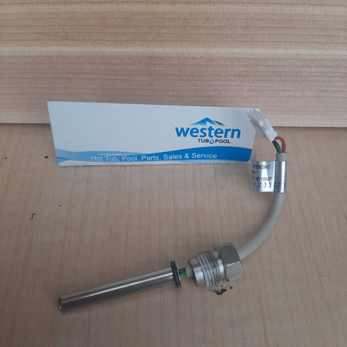 Restore Your Spa with the Official Gecko Temperature Probe
Get your hot tub heating accurately again with the genuine replacement sensor for In.xe and In.ye systems.
[Order Today at Western Tub and pool ]


Precision Parts for Your Heat.wav Assembly
When your spa isn't maintaining the right temperature, a faulty sensor is often the culprit. At Western Tub and Pool, we provide the exact replacement parts you need to get back to relaxing in no time.
Designed for Compatibility
This is the specific "long probe" sensor designed for later models of Gecko In.xe and In.ye control systems. It is engineered to fit perfectly within the Heat.wav heater assemblies found in lower control spa packs.
Accurate Temperature Regulation
Don't settle for generic parts that may not calibrate correctly. This genuine replacement ensures your system reads water temperature with precision, protecting your equipment and ensuring a comfortable soak.
Expert Support Available
Unsure if this is the right part for your specific tub? You don't have to guess. Our team at Western Tub and Pool is available to guide you through the selection process.


Frequently Asked Questions
Which specific systems does this probe fit?
This temperature probe is designed for the later versions of the Gecko In.xe and In.ye control systems. It is specifically compatible with the Heat.wav assemblies installed in the lower control spa packs.
Is this the long or short probe version?
This is the later long probe version and is compatiblle to replace the short older temperature probe.   
I am not sure if this is the problem with my spa. Can you help?
Absolutely. We specialize in replacement hot tub and spa parts. If you need assistance troubleshooting or verifying that this is the correct part for your repair, please give us a call at 1-855-248-0777.


Get your spa running perfectly again
Don't let a broken sensor leave you in the cold. Order your replacement Gecko In.xe / In.ye probe today or contact us for assistance.
[Call 1-855-248-0777]