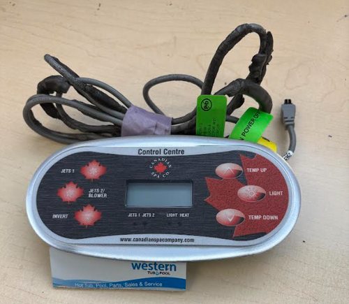 Recycled- Canadian Spa Co. Balboa TP600 Topside  Control
The Canadian Spa Co. Balboa TP600 Topside Control is a device that allows you to easily control and adjust the settings of your hot tub or spa. This can include temperature, water jets, lighting, and other features depending on the specific model of your hot tub.  
One of the main advantages of using a Balboa TP600 Topside Control is its convenience. Instead of having to manually adjust each individual setting on your hot tub, you can simply use the control panel to make changes quickly and easily. This can save you time and effort, allowing you to focus on enjoying your spa experience.
In addition to convenience, the Balboa TP600 Topside Control also offers versatility. It has a user-friendly interface that allows for easy navigation and customization of settings. This means that whether you are a beginner or an experienced hot tub owner, you will have no trouble using this control panel.
In addition to these practical benefits, the Balboa TP600 Topside Control also adds aesthetic value to your spa experience. With its sleek design and LED backlit display, it not only looks visually appealing but also adds a touch of modernity to your hot tub.
Furthermore, the Balboa TP600 Topside Control is built with durability in mind. It is made with high-quality materials that are designed to withstand harsh weather conditions and long-term use. This means that you can rely on this control panel to last for years without any issues.
Not only does the Balboa TP600 Topside Control offer convenience, versatility, and durability, but it also contributes to energy efficiency in your spa. With its programmable settings and energy-saving mode, you can easily regulate the temperature and usage of your hot tub, helping you save on energy costs in the long run.
In addition to its practical features, the Balboa TP600 Topside Control also adds a touch of elegance and style to your spa. Its sleek design and easy-to-use interface make it a seamless addition to any spa setting. You can choose from various color options to match your spa's aesthetic and create a cohesive look. With its durable construction and user-friendly features, the Balboa TP600 Topside Control is a must-have for any spa owner looking to enhance their hot tub experience. 
The control panel also offers advanced technology that allows for customizable settings, such as personalized temperature and timing preferences. This allows you to tailor your spa experience to fit your specific needs and desires. Whether you prefer a hot, soothing soak after a long day or a quick refreshing dip in the morning, the Balboa TP600 Topside Control has you covered.
One of the standout features of the Balboa TP600 Topside Control is its compatibility with most spa systems. It can easily be integrated into existing spas or used with new installations, making it a versatile choice for any spa owner. Additionally, its user-friendly design and clear layout make it accessible for all spa users, regardless of their technological expertise.
