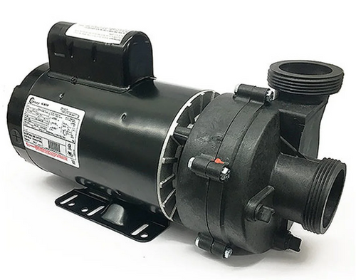 Powerful and reliable replacement pumps for Ultimax and Ultrajet models.

[ Order Now at Western Tub and Pool 1-855-248-0777 ]

The Perfect Fit for Your Hot Tub
When your Ultimax or Ultrajet pump needs replacing, the Balboa Ultimax Pump offers a seamless solution. With the same design and footprint as the discontinued models, swapping out your old pump has never been simpler.

Our 5 HP, 2-speed, side-discharge pump is built for easy installation and peak performance, ensuring your hot tub operates like new again.

Why Choose the Balboa Ultimax Pump?
Effortless Compatibility
Designed to fit the same specifications and footprint as the discontinued Ultrajet and Ultimax pumps.

Powerful & Efficient Performance
5HP motor with 16 amps on high speed 
Low-speed operation at just 3.5 amps for energy-efficient performance.
Ideal for keeping your hot tub running smoothly.
Durable 56-Frame Motor
Engineered for reliability and longevity, this pump is built to withstand years of use.

Easy Installation
Side discharge design (2” intake and discharge, measured as 3” outside thread-to-thread).
Convenient for quick replacements, saving time and hassle.
Important Notes for Replacement
Always verify the new pump’s high and low speed amps match or are lower than your old pump’s specifications.
Cord and unions are not included and must be purchased separately.
Your Reliable Hot Tub Pump Solution
Get your hot tub back in action with the trusted Balboa Ultimax Pump. Designed for effortless installation and superior performance, it’s the perfect choice for replacing old Ultrajet or Ultimax models.

[Order Your Pump Today at Western Tub and Pool 1-855-248-0777 ]