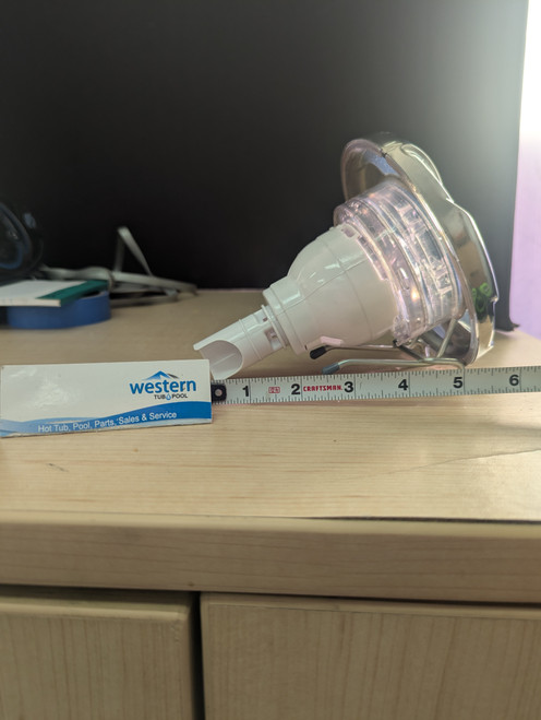 Revitalize Your Cal Spa Hot Tub with the Power Storm LED Spinner Jet Today
Experience the perfect blend of visual ambiance and therapeutic massage with this easy clip-in replacement for your Cal Spa.

Restore the power and beauty of your spa
Don't let a broken or outdated jet ruin your relaxation time. The Cal Spa Power Storm LED Spinner Jet Insert is designed to bring your hot tub back to life, offering a seamless replacement that looks as good as it feels.

Why choose the Power Storm LED Spinner?
Therapeutic spinner action
Turn your backyard into a personal wellness retreat. The internal spinner mechanism creates a rotating, pulsating water stream that targets sore muscles, providing deep tissue relief and relaxation.

Mesmerizing LED illumination
Set the mood for your evening soak. This clear insert is designed to work with your spa's LED lighting system, allowing vibrant colors to shine through the jet face for a stunning visual display.

Sleek wagon wheel design
Upgrade the look of your tub with the distinct wagon wheel trim. The stylish 5-inch face adds a modern, polished touch to your spa's interior.

Hassle-free installation
No tools required. This jet features a simple clip-in mechanism that locks securely into place, making it incredibly easy to swap out old jets and get back to relaxing in minutes.

Easy installation in 3 steps
1. Remove the old jet
Turn your existing jet counter-clockwise until it clicks and releases, then pull it out of the housing.

2. Align the new insert
Line up the tabs on your new Power Storm LED Spinner Jet with the grooves in the spa housing.

3. Clip it in
Push the jet in and turn clockwise until it snaps securely into place. You are ready to soak!

Enjoy the Ultimate Spa Experience
With your new Cal Spas Power Storm LED Spinner Jet installed, you can elevate your spa time to a whole new level. Bask in the soothing jets, mesmerizing LED lights, and unparalleled relaxation that create the perfect setting for unwinding after a long day. Transform your spa into a personal oasis and indulge in the luxury you deserve. Relax, rejuvenate, and enjoy your ultimate spa experience!