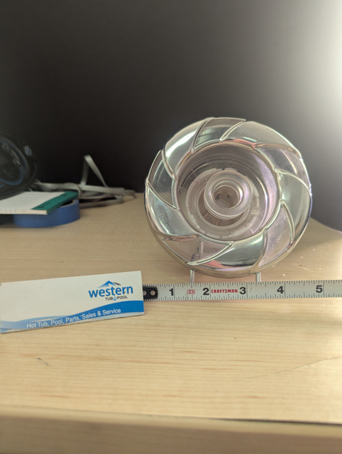 Revitalize Your Cal Spa Hot Tub with the Power Storm LED Tornado Jet Today


Experience the perfect blend of visual ambiance and therapeutic massage with this easy clip-in replacement for your Cal Spa.

Restore the power and beauty of your spa
Don't let a broken or outdated jet ruin your relaxation time. The Cal Spa Power Storm LED Tornado Jet Insert is designed to bring your hot tub back to life, offering a seamless replacement that looks as good as it feels.

Why choose the Power Storm LED Tornado Jet?
Therapeutic spinner action
Turn your backyard into a personal wellness retreat. This replacement jet insert features a dynamic Tornado Jet style that spins to create a rhythmic, swirling massage. It targets deep muscle tension, turning your ordinary hot tub session into a therapeutic hydrotherapy experience.

Mesmerizing LED illumination
Set the mood for your evening soak. This clear insert is designed to work with your spa's LED lighting system, allowing vibrant colors to shine through the jet face for a stunning visual display.

Sleek wagon wheel design
Upgrade the look of your tub with the distinct wagon wheel trim. The stylish 5-inch face adds a modern, polished touch to your spa's interior.

Hassle-free installation
No tools required. This jet features a simple clip-in mechanism that locks securely into place, making it incredibly easy to swap out old jets and get back to relaxing in minutes.

Easy installation in 3 steps
1. Remove the old jet
Turn your existing jet counter-clockwise until it clicks and releases, then pull it out of the housing.

2. Align the new insert
Line up the tabs on your new Power Storm LED Tornado Jet with the grooves in the spa housing.

3. Clip it in
Push the jet in and turn clockwise until it snaps securely into place. You are ready to soak!

Enjoy the Ultimate Spa Experience
With your new Cal Spas Power Storm LED Tornado Jet installed, you can elevate your spa time to a whole new level. Bask in the soothing jets, mesmerizing LED lights, and unparalleled relaxation that create the perfect setting for unwinding after a long day. Transform your spa into a personal oasis and indulge in the luxury you deserve. Relax, rejuvenate, and enjoy your ultimate spa experience!