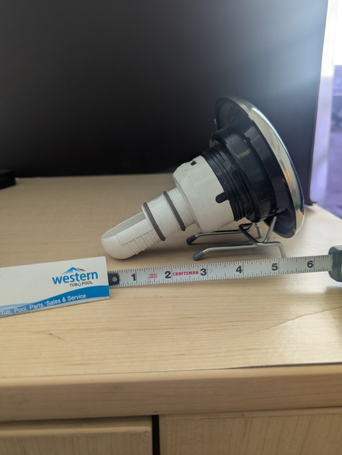 Restore Your Hot Tub with the Replacement Whirlpool Adjustable Directional Jet
Don't let a broken jet ruin your relaxation time. The 5" Whirlpool Adjustable Jet insert offers powerful, directional flow in a sleek Stainless/Black finish, compatible with many top hot tub brands. 

 

Why Choose the 5" Whirlpool Adjustable Jet?
Precision Control
Customize your hydrotherapy experience with fully adjustable, directional water flow. Target specific muscle groups for maximum relief.

Durable Design
Built to last, this jet features a robust construction with a modern Stainless Steel and Black face that resists corrosion and wear.



Need Help Finding the Right Part?
We know that identifying the exact replacement part for your spa can be difficult. At Western Tub and Pool, we specialize in hard-to-find parts.
1. Check Your Part Number: If you have the old jet, look for a part number stamped on the plastic.
2. Send Us a Picture: Not sure what you're looking at? Snap a photo and email it to us at fixmytub@gmail.com.
3. Call the Experts: Speak directly with our team at 1-855-248-0777 for immediate guidance.



Frequently Asked Questions
How do I know if this jet will fit my hot tub?
The best way is to measure the face diameter (should be approximately 5 inches) and check the diffuser style on the back. You can also email pictures of your existing jet to fixmytub@gmail.com for confirmation.

Is this jet easy to install?
Yes, these internal jets thread into the jet body. Most homeowners can replace them without professional help.

What if I can't find my part number?
No problem! Our team specializes in identifying parts visually. Send clear photos of the front and back of the jet to our email, and we will match it for you.

Do you offer support for other hard-to-find parts?
Absolutely. Western Tub and Pool stocks a vast inventory of replacement hot tub repair parts. If we don't have it listed, give us a call—we can likely source it for you.

 

Get Your Spa Running Like New
Don't settle for a lackluster soak. Order your replacement parts today or contact our experts for personalized help.
[Email fixmytub@gmail.com]