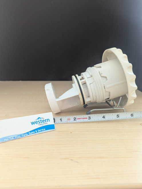 Upgrade your spa today with the replacement Pulsator Poly Jet Internal with sleek scalloped white trim now!


Dive into a world of hydrotherapy like never before with our Poly Jet Insert with sleek white scalloped style trim. This Deluxe Pulsator is here to whisk you away to relaxation central with its mesmerizing water dance.

Measuring at a generous 4 3/8" in diameter, our Deluxe Scalloped Style jet is designed for maximum comfort and style. It's like having your own personal spa therapist, right in your backyard!

Don't settle for ordinary when you can have extraordinary. Our Waterway Poly Storm Pulsator Scalloped Spa Jet Internal brings you the ultimate in adjustable bliss. Get ready to soak, unwind, and rejuvenate like never before with this exceptional replacement jet. Get ready to elevate your relaxation game with every dip!

Bring the magic of hydrotherapy to your spa and create your oasis of serenity with our Pulsator Poly Jet in White – because you deserve nothing but the best. 

Is this jet easy to install?
Yes, these internal jets thread into the jet body. Most homeowners can replace them without professional help.

 

Do you offer support for other hard-to-find parts?
Absolutely. Western Tub and Pool stocks a vast inventory of replacement hot tub repair parts. If we don't have it listed, give us a call—we can likely source it for you.

Need Help Finding the Right Part?
We know that identifying the exact replacement part for your spa can be difficult. At Western Tub and Pool, we specialize in hard-to-find parts.
1. Check Your Part Number: If you have the old jet, look for a part number stamped on the plastic.
2. Send Us a Picture: Not sure what you're looking at? Snap a photo and email it to us at fixmytub@gmail.com.
3. Call the Experts: Speak directly with our team at 1-855-248-0777 for immediate guidance.

Get Your Spa Running Like New
Don't settle for a lackluster soak. Order your replacement parts today or contact our experts for personalized help.