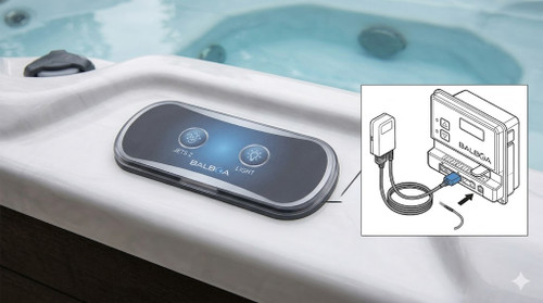 Restore Your Spa with the Balboa AX101 Panel
Get your hot tub running perfectly again with the Balboa AX101 2-Button Remote Topside. Designed to operate Pump 2 seamlessly on Balboa EL systems, this reliable replacement part ensures you have full control over your spa experience.
[Shop and order at Western Tub and Pool]

Precision Control for Your Hot Tub
Finding the right replacement parts for your hot tub or swim spa can be challenging, but Western Tub and Pool is here to help. The AX101 Button Panel (also known as the AX10 A2) is an auxiliary topside control designed specifically to operate Pump 2 on your system.
Key Features and Specifications
We have compiled all the essential details to ensure this part is the perfect fit for your spa setup:
Function: Auxiliary 2-button remote topside to operate Pump 2 (or Jets 2)
Overlay: Sold separately (no overlay included)
Connector Type: 6-Pin Molex style plug
Cord Length: 18-foot (5m) cord for flexible installation
Face Dimensions: 2.2 inches (56 mm) diameter
Drill Hole Size: 1.22 inches (31 mm)
Shipping Weight: 0.45 lbs
Shipping Dimensions: 5 x 4 x 3 inches
Alternative Part Numbers: 52804, 52764, X310111, G8912, 34-52683-K, ACM0670

Compatible Hot Tubs and Systems
The Balboa AX101 panel is highly versatile. Check here and our online catalogue or call us to confirm compatibility. This topside remote works with the following systems and spa brands:
Compatible Control Systems:
Balboa EL Packs and 8000 Series
Balboa GL Systems (GL2000, GL2001, GL8000M3, GL84P)
Balboa BP Systems (BP6013G1, BP6013G2, BP6013G3, BP2100G1)
Compatible Spa Brands and Models:
H2X Swim Spas (2012-2024): Trainer 12, 14, 15, 17, 18, 19, Trainer Deep series, Therapool Deep, Therapool SE, Challenger 18D Pro, and Challenger 19D.
Master Spas Legend Series (2004-2013): LS 650, LS 700, LS 750, LS 800, LS 850, LSX 1000, LSX 1050, LS2X, and STS/FST variations.
Michael Phelps Swim Spas & Hot Tubs: Signature, Signature S, Momentum 50, Force, Impact, MP LSX 700, 800, 850, and 900.
Healthy Living Hot Tubs (2018): MP LSX 700, 800, and 900.
Twilight Series Spas (2018): Signature and Force.

Frequently Asked Questions
Does this topside panel come with a graphical overlay?
No, the AX101 auxiliary panel is sold without an overlay. Overlays (such as the X509015) can be purchased separately depending on your specific hot tub configuration.
How do I know if this is the exact part I need?
If you are unsure, check your existing part number. You can also reach out to our hard-to-find part assistance team! Send us pictures of your current topside, along with the make, model, and serial number of your hot tub.
Do you offer advice on overall hot tub maintenance?
Yes! Water care for your hot tub, swim spa, or pool is crucial for your comfort and safety. Western Tub and Pool offers free tutorials at your home to discuss the intricacies of your spa, helping you keep your water crystal clear and inviting.

Hard to Find Part Assistance
Struggling to find the right replacement hot tub repair parts? We have you covered. Whether you need topsides, pumps, filters, or electrical components, our experts are ready to assist.
Send us an email at fixmytub@gmail.com with your hot tub's make, model, serial number, and pictures of the part you need. You can also call us directly at 1-855-248-0777 for immediate assistance.
[Shop and order at Western Tub and Pool]