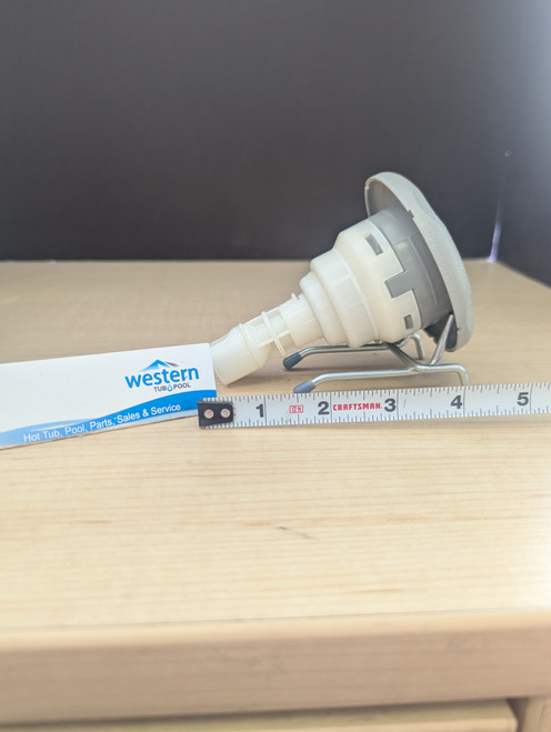 Upgrade your spa today with the recycled cluster storm pulsator jet with sleek grey scalloped trim by Waterway
Dive into a world of hydrotherapy like never before with our replacement clip in jet with sleek grey scalloped style trim. This cluster storm pulsator is here to whisk you away to relaxation central with its mesmerizing water dance.

Measuring at 3" in diameter, our replacement Scalloped Style jet is designed for maximum comfort and style. It's like having your own personal spa therapist, right in your backyard!

Don't settle for ordinary when you can have extraordinary. Our Waterway Cluster storm Pulsator Scalloped Spa Jet brings you the ultimate in adjustable bliss. Get ready to soak, unwind, and rejuvenate like never before with this exceptional replacement jet. Get ready to elevate your relaxation game with every dip!

Bring the magic of hydrotherapy to your spa and create your oasis of serenity with our recycled pulsator cluster storm jet in grey – because you deserve nothing but the best. 

Is this jet easy to install?
Yes, these internal jets thread into the jet body. Most homeowners can replace them without professional help.

recycled from older hot tubs
While there may be minor wear and discoloration due to the product being recycled, rest assured that all our jets are in good condition with durable snap-in clips.
***Please note that the availability of this recycled part may vary based on stock. We strive to keep our inventory freshly rotated, so you can always find what you need. If this product is out of stock, please add it to your wish list to be notified when new stock arrives. 

By properly maintaining your hot tub, you can ensure that it stays in top condition and provides you with a relaxing and enjoyable experience every time you use it. And by choosing recycled replacement parts, you can also do your part in promoting sustainability and reducing waste. 



Do you offer support for other hard-to-find parts?
Absolutely. Western Tub and Pool stocks a vast inventory of replacement hot tub repair parts. If we don't have it listed, give us a call—we can likely source it for you.

Need Help Finding the Right Part?
We know that identifying the exact replacement part for your spa can be difficult. At Western Tub and Pool, we specialize in hard-to-find parts.
1. Check Your Part Number: If you have the old jet, look for a part number stamped on the plastic.
2. Send Us a Picture: Not sure what you're looking at? Snap a photo and email it to us at fixmytub@gmail.com.
3. Call the Experts: Speak directly with our team at 1-855-248-0777 for immediate guidance.

Get Your Spa Running Like New
Don't settle for a lackluster soak. Order your replacement parts today or contact our experts for personalized help.