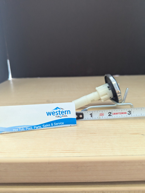 Improve Your Spa Experience Today!
 
Revitalize your hot tub with the Replacement CMP Typhoon 200 Twin Roto SS Clip in Jet 
 

The Ultimate Jet Replacement for Your Spa
Is a broken or worn-out jet diminishing your relaxation? It's time for an upgrade. The Replacement Clip-In CMP Typhoon 200 Twin Roto jet is designed for a seamless fit and superior performance, restoring your hot tub's hydrotherapy power. 

Key Features:
Exciting Massage: It's not just a jet; it's a mini whirlwind of aquatic excitement! Watch as it transforms your ordinary soak into a soothing, swirling adventure. The stainless steel construction ensures durability while the twin rotors create a storm of soothing sensations.
Sleek, Modern Look: Featuring a sleek stainless steel trim, this jet adds a touch of modern elegance to your spa's interior.
Perfect Fit: With a 2" face and a simple snap-in design, installation is quick and effortless.
Ready for a Better Soak?
Don't let a faulty jet keep you from the powerful massage and deep relaxation you deserve. This easy-to-install replacement part is the perfect solution to enhance your spa.

recycled from older hot tubs
While there may be minor wear and discoloration due to the product being recycled, rest assured that all our jets are in good condition with durable snap-in clips.
***Please note that the availability of this recycled part may vary based on stock. We strive to keep our inventory freshly rotated, so you can always find what you need. If this product is out of stock, please add it to your wish list to be notified when new stock arrives. 

By properly maintaining your hot tub, you can ensure that it stays in top condition and provides you with a relaxing and enjoyable experience every time you use it. And by choosing recycled replacement parts, you can also do your part in promoting sustainability and reducing waste. 

 

Do you offer support for other hard-to-find parts?
Absolutely. Western Tub and Pool stocks a vast inventory of replacement hot tub repair parts. If we don't have it listed, give us a call—we can likely source it for you.

Need Help Finding the Right Part?
We know that identifying the exact replacement part for your spa can be difficult. At Western Tub and Pool, we specialize in hard-to-find parts.
1. Check Your Part Number: If you have the old jet, look for a part number stamped on the plastic.
2. Send Us a Picture: Not sure what you're looking at? Snap a photo and email it to us at fixmytub@gmail.com.
3. Call the Experts: Speak directly with our team at 1-855-248-0777 for immediate guidance.

Get Your Spa Running Like New
Don't settle for a lackluster soak. Order your replacement parts today or contact our experts for personalized help