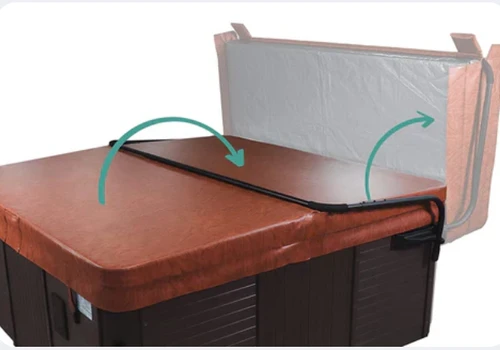 Effortlessly Lift Your Spa Cover
Make hot tub access a breeze with the Top Mount Cover Lifter KA-10151. Designed for durability and ease, this lifter protects your cover and your back so you can focus on relaxing.
[Shop and order at Western tub and pool]

Protect your investment with ease
Struggling with a heavy, waterlogged hot tub cover is a thing of the past. The Top Mount Cover Lifter makes removing and storing your spa cover a quick, one-handed operation. By keeping your cover off the ground, it reduces wear and tear, extending the life of your spa cover while keeping your relaxation time completely stress-free.

Unmatched features and specifications
Built to withstand the elements, the KA-10151 cover lifter features high-quality construction and thoughtful design additions.

Durable Construction: Features non-corrosive composite mounting brackets designed for long-lasting outdoor use.
Convenient Extras: Comes equipped with comfortable foam grip handles and a handy 3-hook towel holder.
Fit and Clearance: Fits spas up to 96” (2.4 m) wide and requires a minimal 10-12” clearance behind the spa.
Compatible hot tub models
The KA-10151 is a highly versatile top mount cover lifter used in many models. It perfectly accommodates spas up to 96 inches wide, including popular Canadian Spa Company models such as:

Grand Bend 94-Jet
Muskoka 5-Person
Toronto SE 6-Person
Okanagan 4-Person
Thunder Bay SE 6-Person
Kingston 7-Person
Yukon 2-Person Plug & Play
Montreal 3-Person Plug & Play
Check here and our online catalogue or call us to verify compatibility with your specific controls and spa brand.

Free home tutorials for crystal clear water
New to hot tubs and pools or just looking for refresher tricks and tips to keep that water crystal clear and inviting? Water care for your hot tub, swim spa, or pool is crucial for your comfort and safety. Western Tub and Pool offers free tutorials to discuss the intricacies of your spa, hot tub, or pool maintenance.

Hard to find part assistance
Can't find exactly what you are looking for? We specialize in hard to find part assistance. Just send us an email to fixmytub@gmail.com. Check your part number if known, or send us pictures, the make and model of the hot tub, and the serial number. We will track down exactly what you need.

Frequently asked questions
How much space do I need behind my hot tub to use this lifter?
You will need approximately 10 to 12 inches of clearance behind your spa to ensure the cover lifter can operate and store the cover properly.

Will this lifter fit my specific hot tub?
The KA-10151 fits most square or rectangular spas up to 96 inches wide. If you are unsure, call us at 1-855-248-0777 or email us for verification.

Does the lifter require special tools to install?
This product requires some basic tools to assemble and fit the durable mounting brackets directly to the top side of your spa cabinet.

How do I order replacement parts or get help?
For more information or assistance with these replacement hot tub repair parts, call us at Western Tub and Pool at 1-855-248-0777 or email us at fixmytub@gmail.com.

Upgrade your hot tub experience today