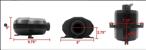 HydroQuip Water Pro 1.5HP 240V Blower (AS-820U) – Genuine Replacement Part
Restore powerful, whisper-quiet bubble action to your hot tub with the HydroQuip Water Pro 1.5HP 240V Blower. Built for durability and backed by a manufacturer's warranty, this genuine replacement blower is the trusted upgrade for spa owners who refuse to settle for weak airflow or noisy equipment.
Shop and order at Western Tub and Pool.
Why Spa Owners Choose the HydroQuip Water Pro 1.5HP 240V Blower
This isn't just another generic blower—it's an industry-leading component from HydroQuip, a manufacturer trusted by spa brands worldwide since 1981.
1.5HP High-Output Motor: Delivers powerful, consistent airflow, handling water column pressures up to 50 inches, so even deeper spas and longer plumbing runs get the bubble intensity you expect.
Silent Operation: Engineered specifically to reduce noise, letting you enjoy your hot tub without a humming motor interrupting your relaxation.
Built-In Thermal Protection: Automatic thermal cut-out safeguards the motor from overheating, extending the life of your investment.
240V Compatibility: Rated at 3.1 Amps on 240V, this blower is designed for spas running on a 240-volt electrical configuration.
Flexible Outlet Sizing: Fits both 1.5" and 2.0" plumbing connections using a clamp-fit design—no gluing required.
Compact and Lightweight: At just 4.55 lbs, this blower is easy to handle and install.
UL, CUL, and CE Certified: Meets rigorous North American and European electrical safety standards.
Backed by Warranty: Covered by HydroQuip's manufacturer warranty against defects in materials and workmanship.
Technical Specifications
Specification
Details
Part Number
AS-820U
Motor Power
1.5 HP (800W)
Voltage
240V (230/240 VAC)
Amperage
3.1 Amps
Frequency
50/60 Hz
Maximum Water Column Pressure
Up to 50 inches H₂O
Outlet Size
1.5" or 2.0"
Connection Method
Clamp-fit (do not glue)
Cord
6" pigtail with 42" AMP adapter cord
Mount Type
Side mount
Product Weight
4.55 lbs
Shipping Dimensions
10.25" x 8.25" x 5.5"
Certifications
UL, CUL, CE
Warranty
Manufacturer's limited warranty
Cross-Reference & Compatible Part Numbers
Looking for this part under a different number? The HydroQuip Water Pro 1.5HP 240V Blower is also cross-referenced as:
AS-820U
1-10-0018A (Silent Series)
1-10-0034A (Standard Series)
994-56102-7C-S
Easy Air Blower BX1008
Compatible Cord Adapters
Depending on your control box connection, you may need one of the following adapters:
30-1200-A48 (4-pin AMP, 48")
30-1200-L48 (AMP to MJJ molded, 48")
Compatible Controls
This blower pairs seamlessly with a range of HydroQuip control systems, including:
HydroQuip CS800-A2 Control System
HydroQuip CS800-B2 Control System
HydroQuip ES8748-A Equip Spa Control System
Hot Tub Brands & Models That Use This Blower
The HydroQuip Water Pro 1.5HP 240V Blower is a widely-used retrofit and OEM component across the spa industry. It's compatible with hot tubs and spas from the following brands:
Cal Spas
Jacuzzi Spas
Sundance Spas
Dimension One
Hot Springs Spas
Caldera Spas
Marquis Spas
Artesian Spas
Not seeing your brand listed? HydroQuip blowers are engineered as universal retro-fit solutions for nearly any spa or hot tub ever made. Contact us to confirm compatibility with your specific model.
Frequently Asked Questions
What's the difference between the 120V and 240V versions of this blower?
The voltage must match your spa's electrical configuration. The 240V version (AS-820U) draws 3.1 Amps, while the 120V version (AS-810U) draws 5.8-7.0 Amps. Installing the wrong voltage blower can damage your spa's control system, so always confirm your spa's voltage before ordering.
Can I use a 2.0" blower on a spa with 1.5" plumbing?
Yes. This blower is designed with flexible outlet sizing to accommodate both 1.5" and 2.0" plumbing connections using the supplied clamp fittings.
Do I need to glue this blower into place?
No. The HydroQuip Water Pro Blower uses a clamp-fit connection method. Gluing the fitting is not recommended and may void your warranty.
How do I know if this blower is compatible with my hot tub?
Check your existing blower for a part number or cross-reference number, or send us a photo of your current blower along with your hot tub's make, model, and serial number, and our team will confirm compatibility.
Is professional installation required?
While the blower is designed for straightforward installation, we recommend that anyone unfamiliar with spa electrical and plumbing systems consult a qualified professional.
Need Help Finding the Right Part?
Hard-to-Find Part Assistance
Can't find the exact part you need, or unsure if this blower fits your spa? Send us an email at fixmytub@gmail.com and our team will help track it down.
A Note on International Shipping & Part Suffixes
As an international e-retailer, Western Tub and Pool maintains warehouses across multiple regions. Because of this, the same part may be stocked in more than one location—and shipping times may vary depending on where your order ships from. To help you identify the origin of a part, we've added regional suffixes to our part numbers:
U – USA
C – Canada
E – Europe
A – Asia
Please note that some products may appear as duplicates due to being sourced from different regional warehouses.
If you're unsure of your part number, check your existing blower for identifying markings, or send us photos along with your hot tub's make, model, and serial number—we'll help you find the exact match.
Shop and order at Western Tub and Pool. Questions? Call 1-855-248-0777 or email fixmytub@gmail.com.