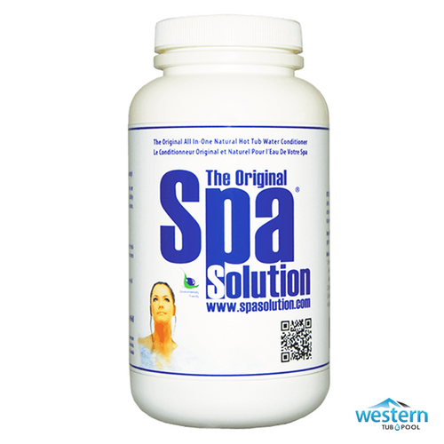 Experience a cleaner, safer soak with Spa Solution
Transform your hot tub maintenance with our proprietary enzyme formula. Enjoy a low-maintenance, chemical-free experience that is safe for your skin and the environment.
Order now at Western tub an pool

Call us at 1-855-248-0777 for information on Spa solution products

 

 

The natural choice for your spa
Western Tub and Pool presents Spa Solution, a premium water treatment designed for the modern hot tub owner. We prioritize your health and comfort by reducing the need for harsh chemicals.

Safe for the whole family
Spa Solution is a proprietary enzyme formula with added glycerin. It is 100% safe for all living creatures, making it the perfect choice for those who are chemical intolerant or suffer from skin sensitivities.

Low maintenance luxury
Forget the daily chemistry experiments. Typically, for spas up to 2000 L (500 US Gal), you only need to apply one bottle of Spa Solution every three months. Spend less time testing water and more time relaxing.

Eco-friendly disposal
When it is time to empty your spa, you don't have to worry about toxic runoff. Because Spa Solution uses natural enzymes, the water is harmless to your lawn and garden, making it safe to release into the environment.

 

 

Universally compatible
Spa Solution is designed to work seamlessly with your existing setup. It is compatible with all major hot tub and spa manufacturers, ensuring you can switch to a natural solution regardless of your equipment.

Compatible with all major makes and models, including:

Jacuzzi
Hot Spring
Sundance Spas
Cal Spas
Master Spas
Bullfrog Spas
Arctic Spas
Dimension One Spas
Marquis Spas
Viking Spas
Dynasty Spas
Spa berry Spas
 

 

Frequently asked questions
Must a sanitizer be added when I apply Spa Solution?
Most jurisdictions recommend that certain levels of sanitizer be added to your spa water. If you are chemical intolerant, we recommend adding stabilized chlorinating granules after each use of your spa, and then running the jets on high for 30 minutes with the cover off. This ensures the sanitizer penetrates to attack bacteria, leaving very little chlorine in the water by your next use.

Do I need to use a purge product?
If you are transitioning an old spa to Spa Solution, we recommend using The Penetrating Spa Cleanser (Purge) to validate our guarantee. For maintenance, we recommend using Purge once per year. For brand new spas, you generally only need to use Purge once per year or as desired.

How often should I test my water?
We recommend that you continue to test your spa water regularly. However, as you gain confidence in the stability of the Spa Solution enzymes, you will find that less frequent testing is necessary compared to traditional chemical systems.

Is Spa Solution certified?
The product is so safe that it requires no certification or warning labels. However, Material Safety Data Specification (MSDS) documents are available from our offices upon request.

 

 

Switch to a healthier hot tub today
Stop bathing in harsh chemicals and start enjoying the natural benefits of enzymes. For more information on Spa Solution products or to place an order, contact Western Tub and Pool today.
Order now at Western Tub and pool