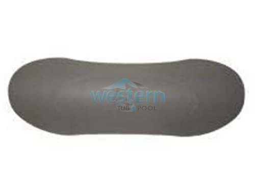 Front view of the Hot Spring Spas Replacement Headrest Pillow 2007-2013 Warm Gray - 74316HS with watermark