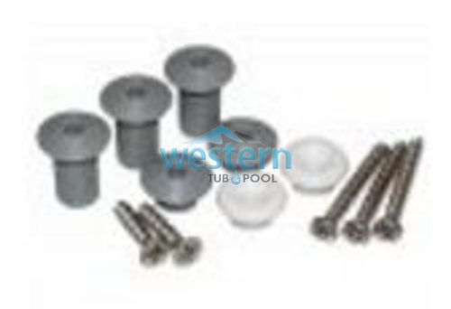 Front view of the Caldera Spa Replacement Pillow Attachment Kit 73019 - WAT73019. Western tub and pool 1-855-248-0777.