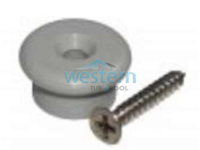 Front view of the Marquis Spa Replacement Fastener for Crescent PIllow - 990-6230. Western tub and pool 1-855-248-0777.