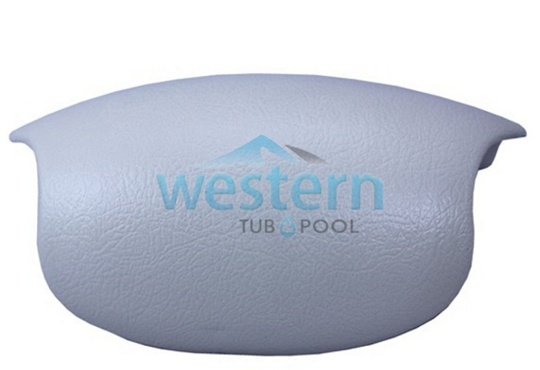 Front view of the Watkins Spa Replacement Headrest Pillow Gray TX SX X - 73553. Western tub and pool 1-855-248-0777.