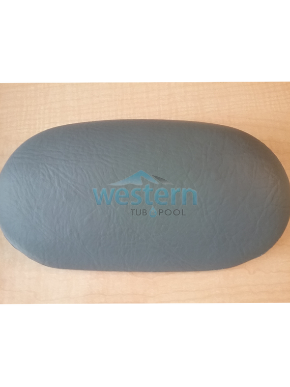 Front view of the Saratoga Spa Replacement Headrest Pillow Gideon 74316 - SAR74316. Western tub and pool 1-855-248-0777.