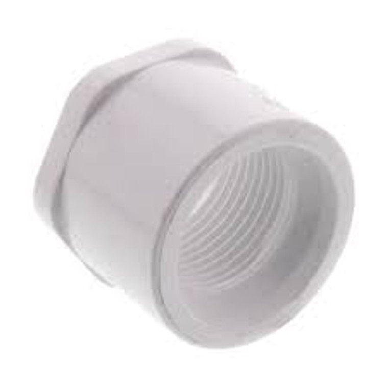 Do you have a hot tub and need to replace a plastic pvc fitting? Look no further! Reduce Bushing 1 x 3/4 Spg X FIPT is here to save the day. This handy replacement part can help get your hot tub running smoothly in no time at all. Don't waste your time trying to find the right part elsewhere - this Reduce Bushing 1 x 3/4 Spg X FIPT is exactly what you need! Get yours today and enjoy a hot tub that runs like new again. 1-855-248-0777