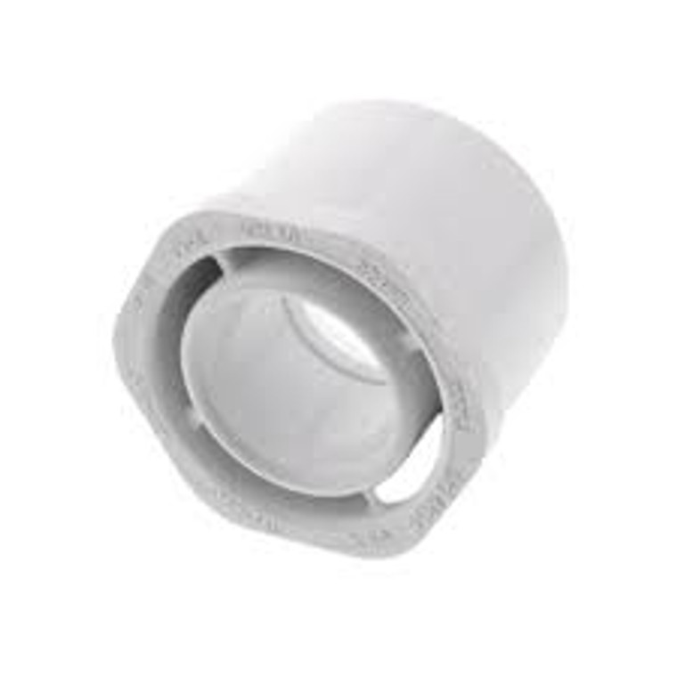 Are you in the middle of a hot tub makeover and looking for the perfect Pvc fitting to complete your project? Look no further – this Reduce Bushing 1.5"x 3/4" Spg X Slip is exactly what you need! This durable bushing is designed specifically to help reduce pipe sizes from 1.5 inches to 3/4 inches, so you can be sure your hot tub makeover will be completed smoothly. So give yourself a pat on the back – you just found the perfect Pvc fitting!  1-855-248-0777 