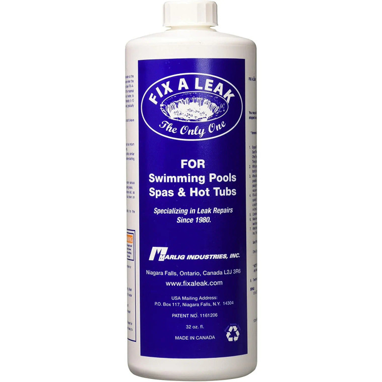 Are you trying to get your hot tub back in shape? Fix A Leak 32 oz is the perfect solution! It's formulated to stop leaks and seal Rigid or Flex PVC connections. The easy-to-use formula is non-toxic and biodegradable. So don't get caught up in a leaky mess, just Fix A Leak and get back to relaxing! Hot tubs never felt so good!