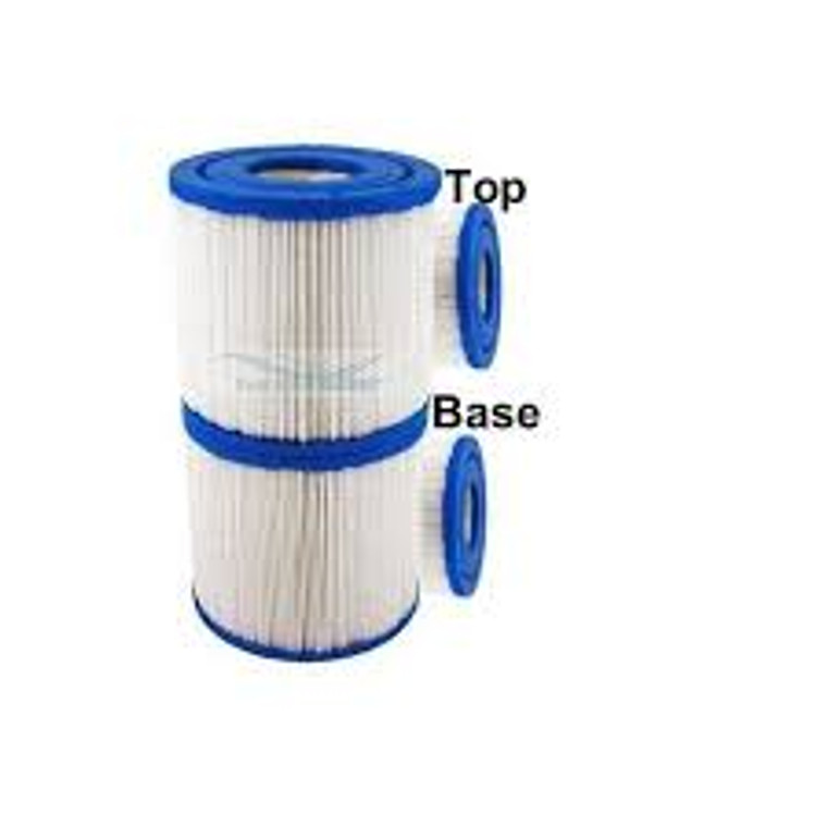 Keeping your hot tub clean and fresh can be challenging, but the C-4301 35 Sq FtFilter Cartridge makes it easy! This filter cartridge is designed to fit many Hot Tub models, so you can keep your Hot Tub in tip-top condition. Not only does it work great at trapping dirt and debris, but its 35 square feet of filtration area also allows for high flow rates, making cleaning more effective and efficient. So you can enjoy your Hot Tub knowing it's getting the best filter cartridge available! Get your C-4301 35 Sq FtFilter Cartridge today, and keep your Hot Tub looking great all season long.



Unicel Filter replacement cartridge
Diameter each : 4 15/16-inch; length: 4 5/8-inch ( comes as set of two with stick )
Top end cap: open, 2-1/8-inch inner diameter; bottom end cap: open, 2-1/8-inch inner diameter
Pleat count: 158; filter media: 4-ounce reemay 2040; filter area: 35 square feet
Get more efficient filtration and better water clarity with Unicel filters
Longer time between cleanings; meets oem specifications
Cross Reference: Rainbow DSF-50, UNICEL # C-4405, Filbur # FC-2387, PRB25SF-PAIR
M4302 Rainbow      1-855-248-0777 