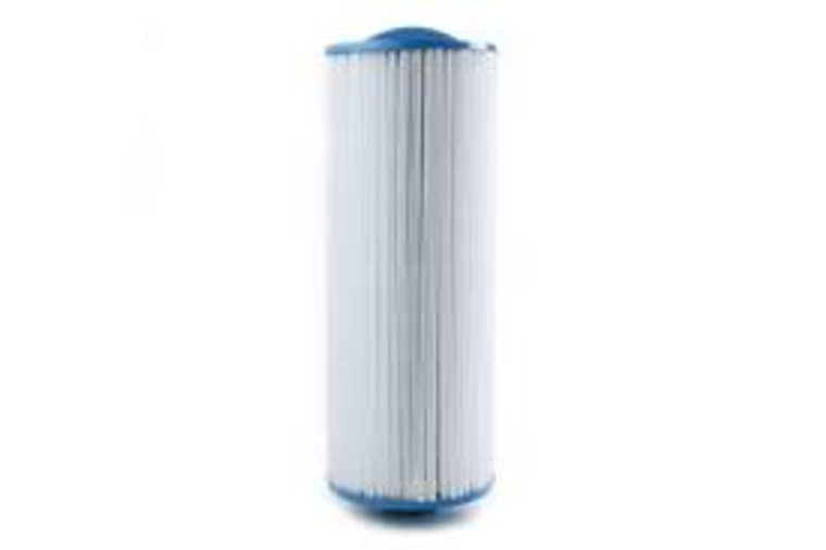 Introducing the 4Ch-950 25 SQ. Ft Hot Tub Filter Cartridge! Who said keeping your hot tub clean had to be laborious and time consuming? We think not! Our filter cartridge is designed to make cleaning a breeze, providing you with crystal clear spa water all year round. With its 25 square foot filtration area, this cartridge is sure to make your hot tub look and feel its best with just a few easy steps.

Diameter: 4 5/8-inch; length: 12-inch
Top end cap: semi-circular handle, 0-inch inner diameter; bottom end cap: 1-1/4-inch sae thread, 0-inch inner diameter
Pleat count: 139; filter media: 3-ounce reemay 2033; filter area: 25 square feet
Get more efficient filtration and better water clarity with Unicel filters
Longer time between cleanings; meets oem specifications
25 Square Foot top load - Dimension One Spas.
Replacement for: Dimension One Spas 1561-04
 Unicel 25 Square Foot top load , Saratoga Spas 74408-99
CROSS REFERENCE: Unicel-4CH-950 for Dimension One #1561-04 (40256), FILBUR FC-0173, PLEATCO PSG27, 5P2
1-855-248-0777