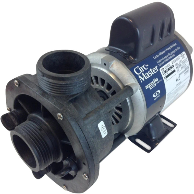 120 V Circ-Master pump 1Sp, 48fr, 1.5" x 1.5" center discharge (circulation hush pump )

Say goodbye to that old Gecko Circ-Master pump and make way for the new and improved Circ-Master HP & CP center discharge. With 48-frame, continuous-duty construction and front and rear, permanently lubricated ball bearings, this 24-hour center discharge recirculation pump is designed specifically for your portable hot tub. For increased reliability in standard low-flow heating systems, you can't go wrong with the Circ-Master HP & CP. So don't wait - get your circ pump today and take advantage of all its great features! Your hot tub will thank you.  