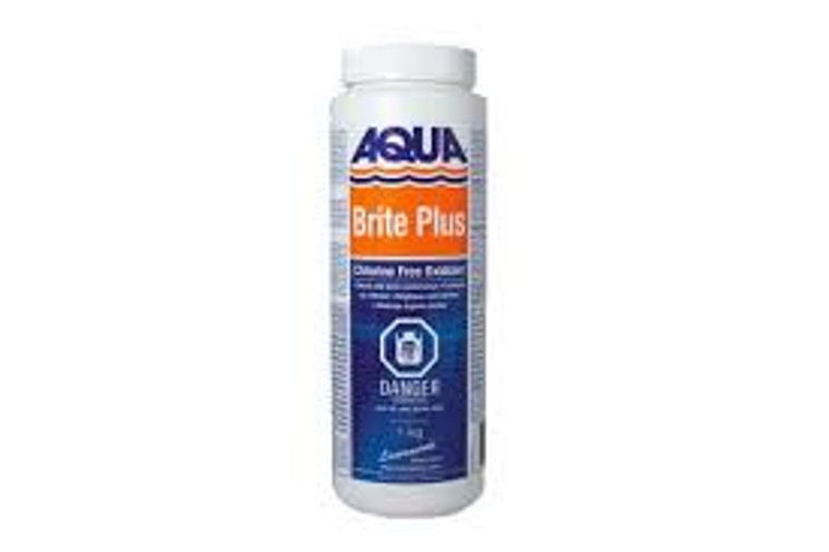 Introducing the Aqua Brite Plus - the party-starter your pool has been longing for! ? Say goodbye to the same old chlorine routine and dive into a world of nonhalogenated aquatic excitement!

Picture this: your swimming pool or spa, rejuvenated and sparkling like a gem after a wild night out. And guess who's behind this sparkling transformation? Yep, you guessed it - the Aqua Brite Plus! ?

But hold on, what's the deal with "shock treatment"? It's like giving your pool a splash of invigorating energy drink! Think of it as a wake-up call for your water - a zesty, chlorine-free jolt that gets all those nitrogenous wastes shaking their molecules and saying, "We're outta here!" ?

Now, don't get it twisted - Aqua Brite Plus is not your everyday sanitizer. It's more like the life of the party, getting things heated up so your sanitizer can come in and work its magic. It's like the ultimate wingman for your bromine or chlorine pals, helping them out by taking care of the dirty work.

And let's talk compatibility. Aqua Brite Plus is the ultimate matchmaker. It doesn't care if your pool is all about bromine or totally crushing on chlorine. It's a free spirit, spreading its love to both sides of the pool chemistry spectrum.

So, if your pool is looking a bit lackluster, if it's lost its shine and pizzazz, don't you worry. Aqua Brite Plus is here to shock it back to life! It's the superstar, the diva, the nonchalant chemistry wizard that's about to turn your pool into the hottest spot in town. Grab your goggles and get ready for a pool party like no other! ?‍♂️?