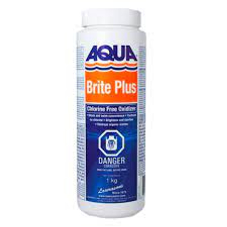 Introducing the Aqua Brite Plus, your pool's new BFF (Best Finishing Fairy)! ?‍♂️✨ Tired of dealing with grumpy chlorine and bromine that seem to irritate your pool's delicate sensibilities? Say goodbye to those outdated methods and welcome the era of chlorine-free magic with open arms!

Picture this: a world where your pool parties are a splash of refreshing fun without the itchy aftermath. With the Aqua Brite Plus Chlorine Free Oxidizer, you're not just getting a cleaning agent – you're getting a ticket to a whole new level of aquatic enjoyment!

Dive into crystal clear waters with this 24-pack of 500g wonders. These little powerhouses of pool passion dissolve faster than you can say "Marco Polo"! No more waiting around for hours, pondering the mysteries of the universe while your cleaning concoction takes forever to do its thing.

But that's not all! ? Our Aqua Brite Plus isn't just kind to your pool, it's kind to your skin and eyes too. It's like giving your pool a spa day, complete with cucumber slices for your pool's metaphorical eyes. So say goodbye to the dreaded post-swim itchy dance and hello to the land of happy, contented swimmers.

Trust us, your pool will thank you. The Aqua Brite Plus is here to revolutionize the way you see pool maintenance. It's like the cool, quirky scientist who mixes potions and makes magic happen, all without the need for wands or wizardry. Simply toss in a dose of Aqua Brite Plus, and watch the transformation unfold!

So, whether you're doing the backstroke, practicing your cannonballs, or just lounging by the water's edge, do it with the confidence that your pool is being pampered by the best – the Aqua Brite Plus Chlorine Free Oxidizer. Because when your pool sparkles, you shine too! ✨?️