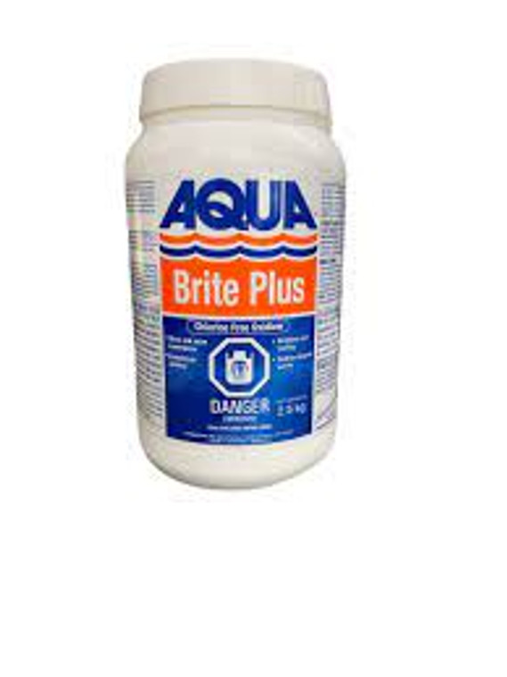 Introducing the Aqua Brite Plus - your pool's very own party-starter! ??‍♂️ Tired of your pool feeling like a lackluster lagoon? Say hello to a water wonderland that's free from chlorine's clingy embrace! ??

Dive into the future of pool care with Aqua Brite Plus - the chlorine-free oxidizer that's here to give your pool a shockingly awesome makeover. ?? Don't worry, we're not asking you to throw a pool party for electrons (although that does sound intriguing), but we are inviting you to experience a water revolution like no other.

Wave goodbye to those pesky nitrogenous waste troubles that have been lurking in your pool like party poopers. Aqua Brite Plus is your VIP pass to oxidizing those unwanted party-crashers, leaving your pool water as clear and fresh as a mountain spring. ??️ Let's face it, nobody likes a crowded pool, especially when it's crowded with things we can't even see!

But wait, there's more! Aqua Brite Plus isn't just about cleanliness; it's about sharing the load with your trusty sanitizer sidekick. By shouldering some of the work, Aqua Brite Plus takes the pressure off your sanitizer, making it feel like the superhero it was always meant to be. ?‍♂️?

And guess what? Aqua Brite Plus plays nice with everyone. Whether your pool prefers chlorine's classic charm or bromine's cool vibes, this oxidizer is the ultimate party host, keeping the good times flowing no matter the crowd. It's like the peacemaker of pool chemicals, bringing harmony to your aquatic oasis. ?️?️

So, if you're ready to bid adieu to the chlorine blues and give your pool the Aqua Brite Plus treatment, get ready for a pool party like no other. Watch as your pool water transforms from dull to dazzling, all thanks to the power of this nonchalant oxidizing dynamo. Get your Aqua Brite Plus today and let the pool festivities begin! ??