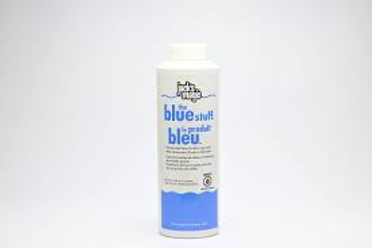 Dive into the world of pristine pool perfection with The Blue Stuff (1L)! ?‍♂️ Specially crafted for all types of pools, this powerful sequestering agent is your ultimate armor against unsightly metal stains and stubborn scale deposits. Say goodbye to the woes of discolored pool surfaces! Whether you're looking to prevent future pool problems or on a mission to rescue your pool from metal stains and scale buildup, The Blue Stuff has got your back. Transform your pool into a shimmering oasis of pure aquatic joy with The Blue Stuff – because your pool deserves nothing but the bluest and brightest! 