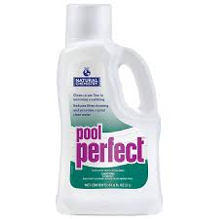 Dive into the purest pool experience with Pool Perfect (2L)! Imagine a world where suntan oils, cosmetics, body oils, and all those pesky non-living contaminants vanish from your pool water like magic. Say goodbye to those stubborn black waterline rings that just won't quit, thanks to Pool Perfect's powerful formula that fights them off effortlessly.

But that's not all – Pool Perfect isn't just a one-time wonder. It's your pool's new best friend, tirelessly working as a continuous filter cleaner, ensuring your pool water remains crystal clear and inviting. Worried about harsh chemicals? Fret not! Pool Perfect is all about the natural enzyme goodness, giving you a cleaning powerhouse that's both non-toxic and non-irritating. 

Join the environmentally friendly pool party and experience the joy of naturally clean pool water and surfaces. With Pool Perfect, your pool days are about to get a whole lot more perfect! Don't just swim – indulge in pristine perfection.