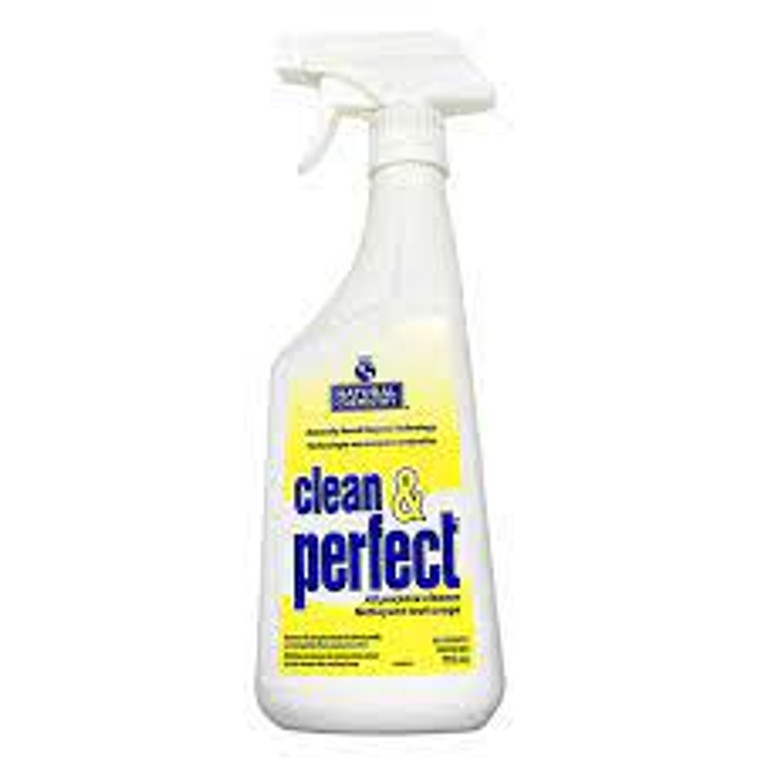 Introducing the ultimate cleaning powerhouse: Clean & Perfect (710ml) by Natural Chemistry. Say goodbye to stubborn grime and pesky dirt, because this isn't your ordinary cleaner - it's a superhero armed with SMARTZyme™ technology. Whether indoors or outdoors, this magical elixir effortlessly tackles grease, dirt, and grime of all degrees, without even batting an eye at your precious surfaces.

From tough-to-tame grease stains to unwelcome waterline rings, this wonder cleaner wipes them away with a flick of its metaphorical cape. But wait, there's more! It's not just a cleaner; it's a conqueror. Stubborn soot, lingering mildew residue, leaf stains daring to mar your pristine surfaces - they all meet their match. And yes, even those uninvited insect guests who've met their unfortunate end.

But that's not all, folks! Have a pet at home? Accidents are no match for the power of Clean & Perfect. Stubborn odors cower and vanish on contact, leaving your space smelling as fresh as a daisy garden.

Dive into the realm of limitless possibilities as you discover the myriad of ways this remarkable concoction can revolutionize your cleaning game. With Clean & Perfect, cleaning isn't a chore; it's a thrilling adventure. So, buckle up and let this bottle of cleaning enchantment redefine clean for you!