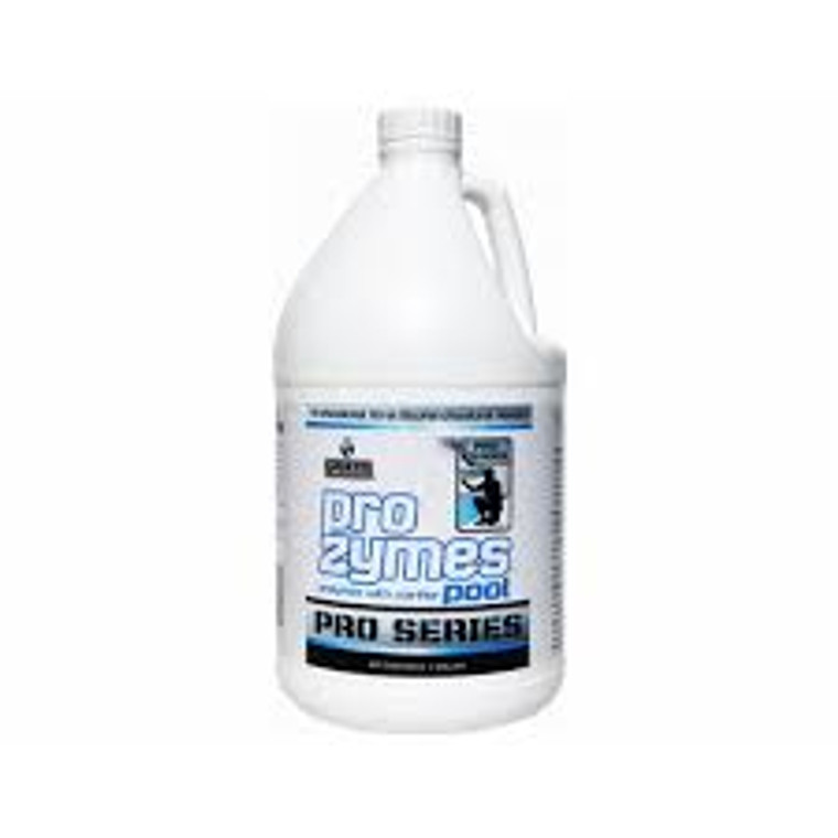 Dive into a world of crystal-clear pool perfection with the Pro Series ProZymes Pool treatment in the 3.87L size! Unleash the power of science with the Natural Chemistry 20301PRO ProZymes, your ultimate pool-side wizardry. Using the groundbreaking SMARTZyme technology, this 3.78L bottle is your secret weapon against the murky forces of non-living organic gunk. Say goodbye to endless filter frustrations as ProZymes lets you bask in increased filter cycles, making maintenance a breeze. And guess what? No more unsightly waterline rings to cramp your pool party style! It's time to make your pool the envy of the neighborhood.