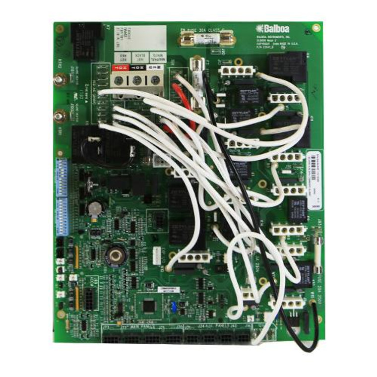 Cal Spa replacement Circuit Board 9800P3 

The Cal Spas Circuit Board 9800P3 (Balboa Number 54434)is a great solution for replacing the ELE09100212, Balboa Part Number: 53658. It is specifically designed to fit your spa’s needs and maintain optimal performance.


This circuit board helps keep your spa running in peak condition so you can enjoy it to the fullest. It brings innovative features and cutting-edge technology that can be effortlessly installed in your spa for exceptional performance.


If you need any assistance while installing this circuit board, don’t hesitate to call us at 1-855-248-0777. Our experts are here to help with all of your Cal Spas needs! 



If you're looking to replace your lower control box circuit board for your Cal Spa, then rest assured that we at 1-855-248-0777 are here to help. We offer a limited 30 day warranty on all our circuit boards so that you can have peace of mind while making this important purchase.

To ensure the correct replacement part is ordered, please provide the chip ID number from your old circuit board as well as the Balboa 5-digit number. This number is located on a white sticker and always starts with a "5". Additionally, our helpful customer service team is available to answer any further questions you may have about your Cal Spa lower control box circuit board purchase.

We understand how important it is to have the correct replacement part for your Cal Spa and are here to help you get everything sorted out quickly. Call us at 1-855-248-0777 with any inquiries or to place an order for your new circuit board today. We look forward to hearing from you! 



ELE09100360 Cal Spas Circuit Board Series 9800P3, Balboa Number 54434.

Replaces ELE09100212, Balboa Part Number: 53658

Circuit Board 9800P3